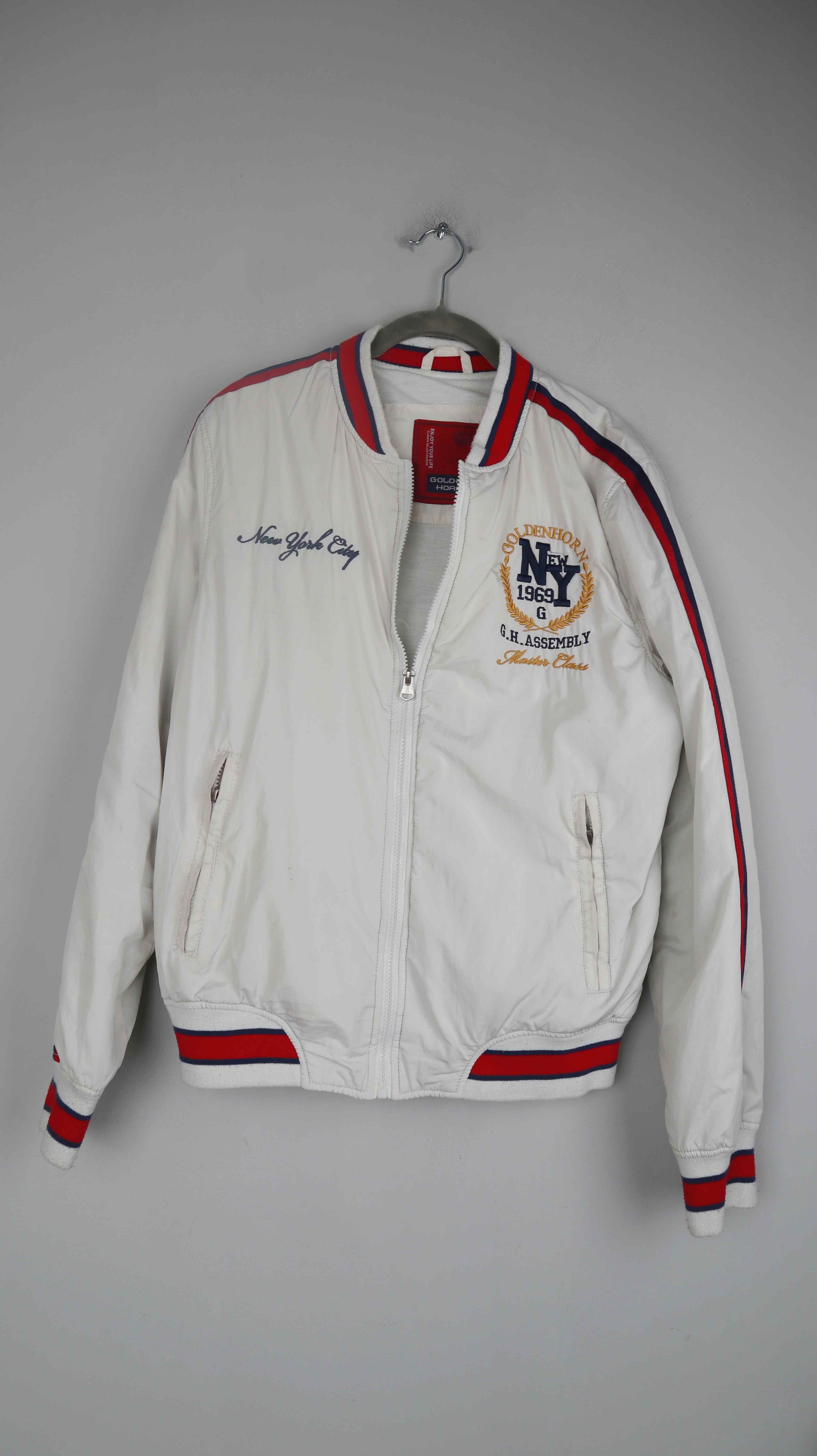 Bomberjacke Collegejacke true Vintage 38 M Golden Hoan