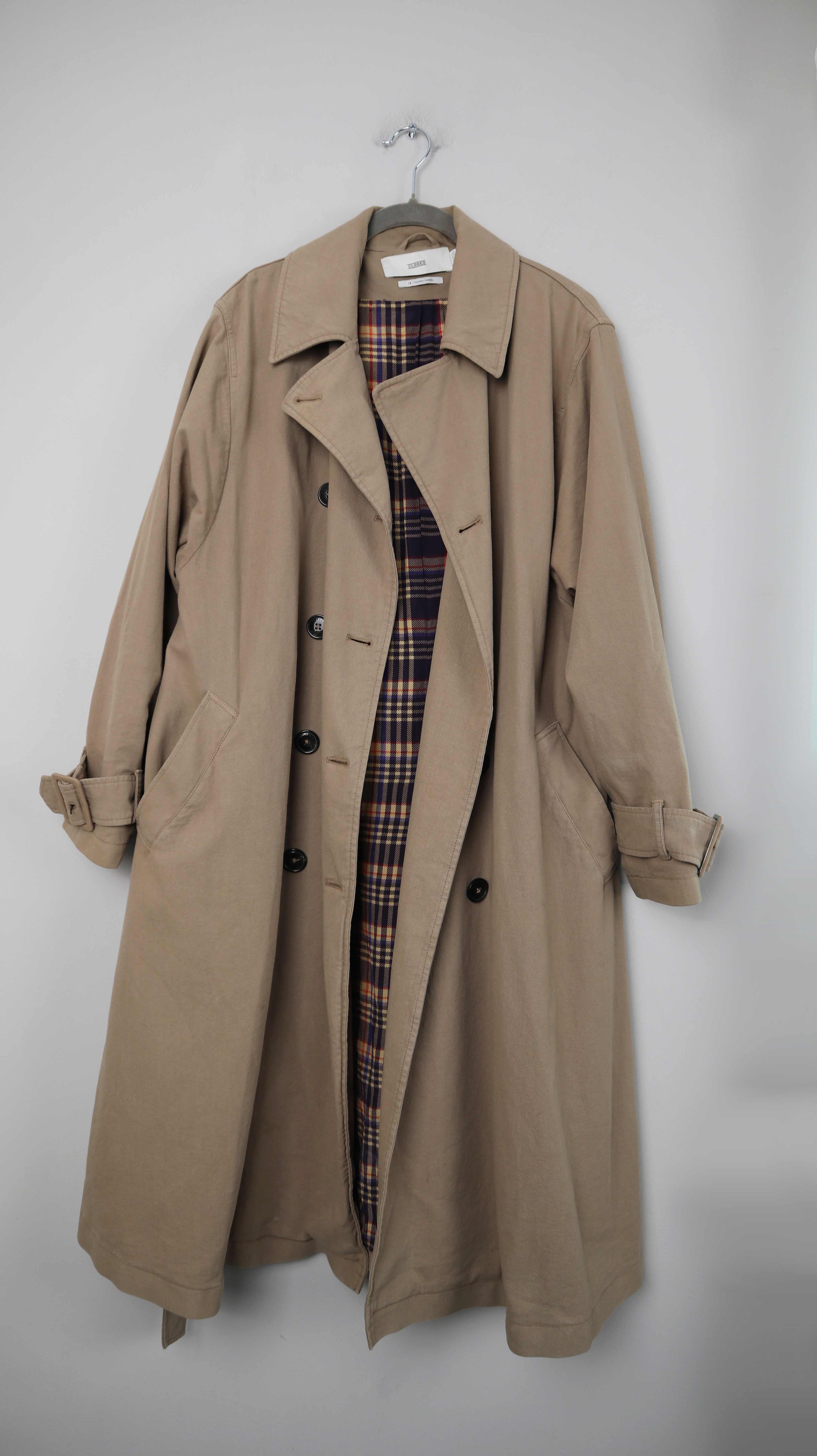 Closed Trenchcoat Maxwell XS Braun Beige Jacke Mantel basic