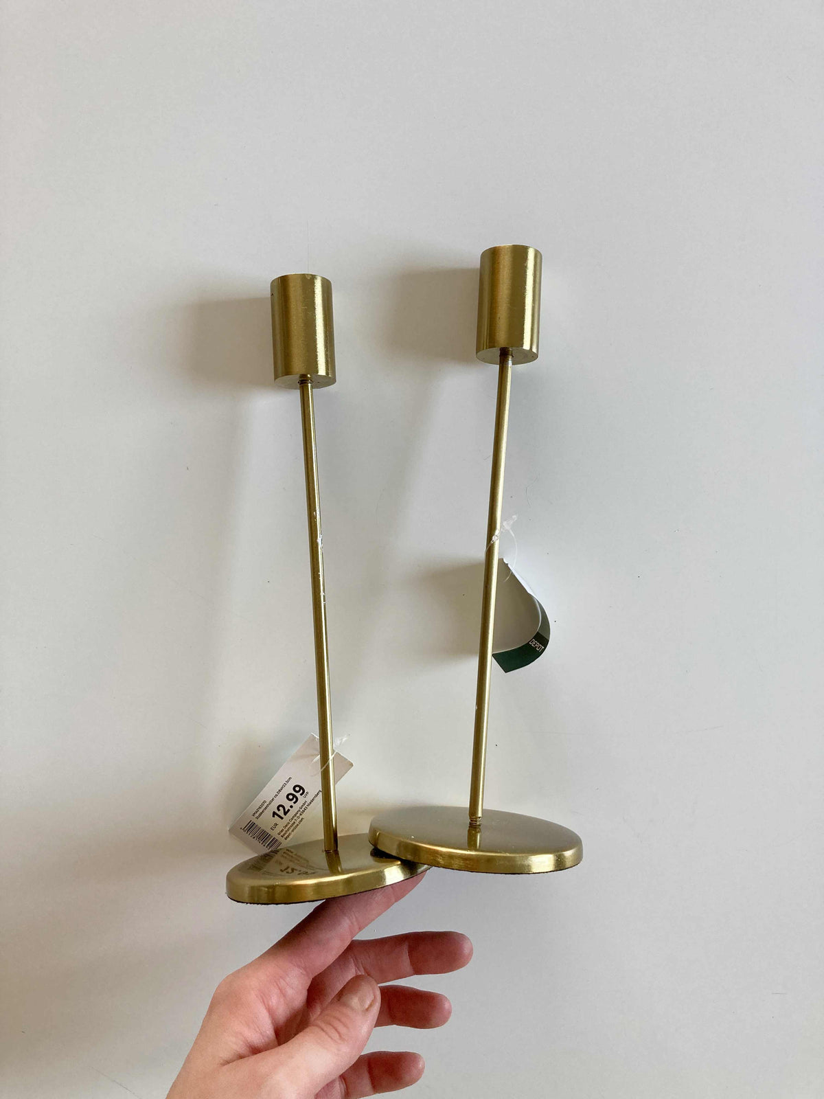Depot Kerzenständer Kerzenleuchter Gold Neu – Handpicked pieces