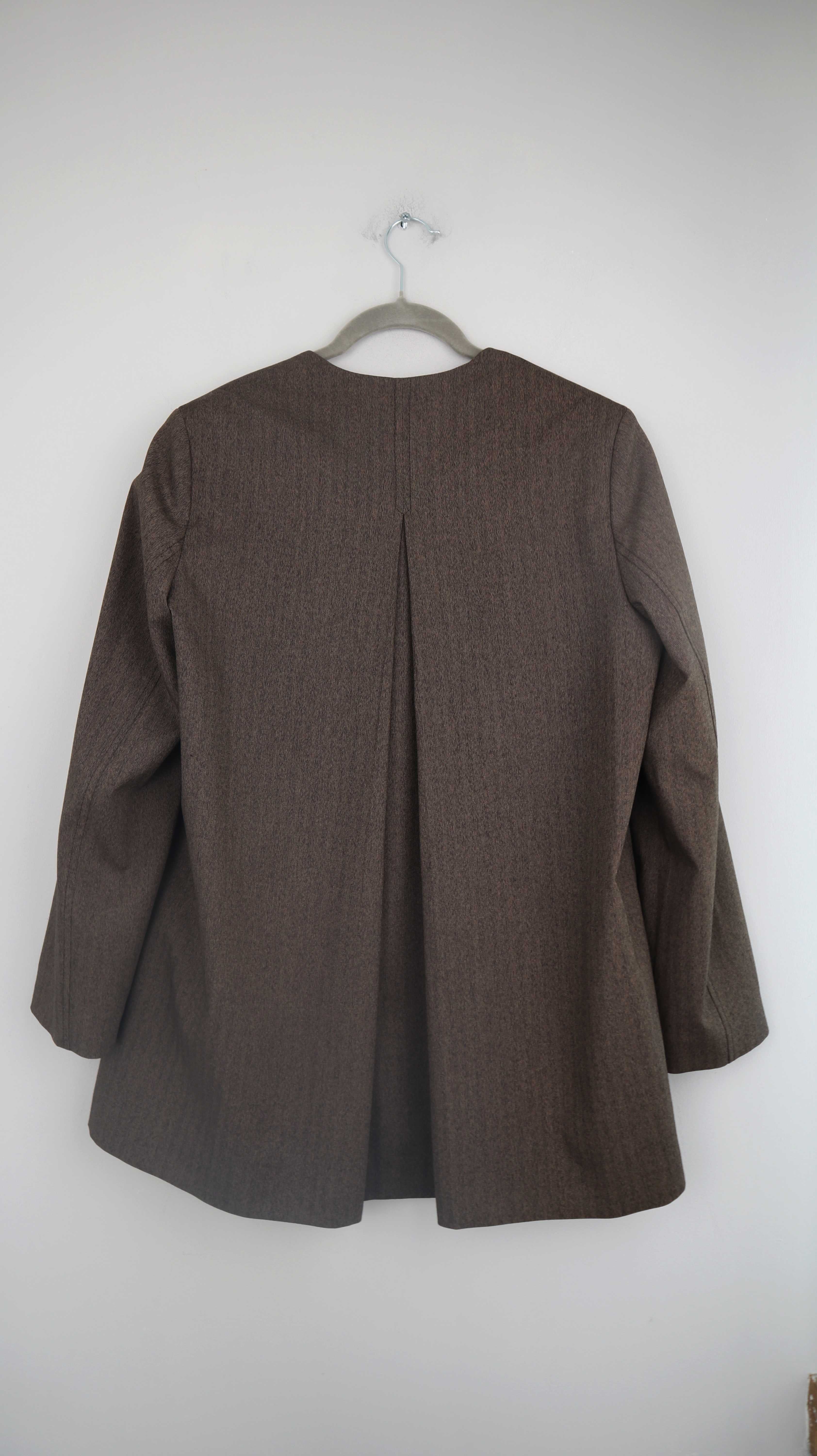 Ganni Blazer braun Boxy XS Jacke Oversized minimalist Jacke