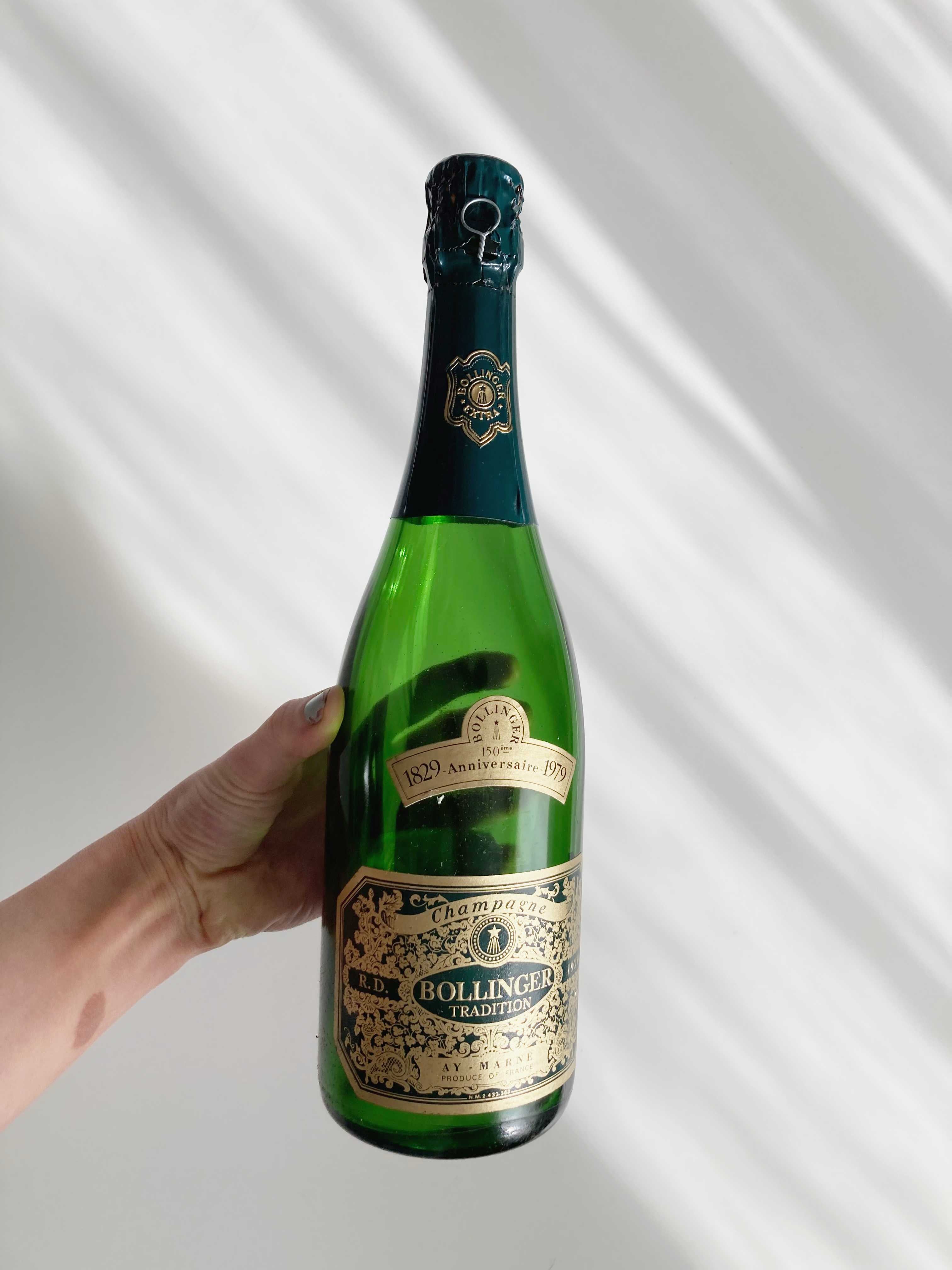 Bollinger Tradition Champagnerflasche 1970 Leer Dekoflasche Dummy