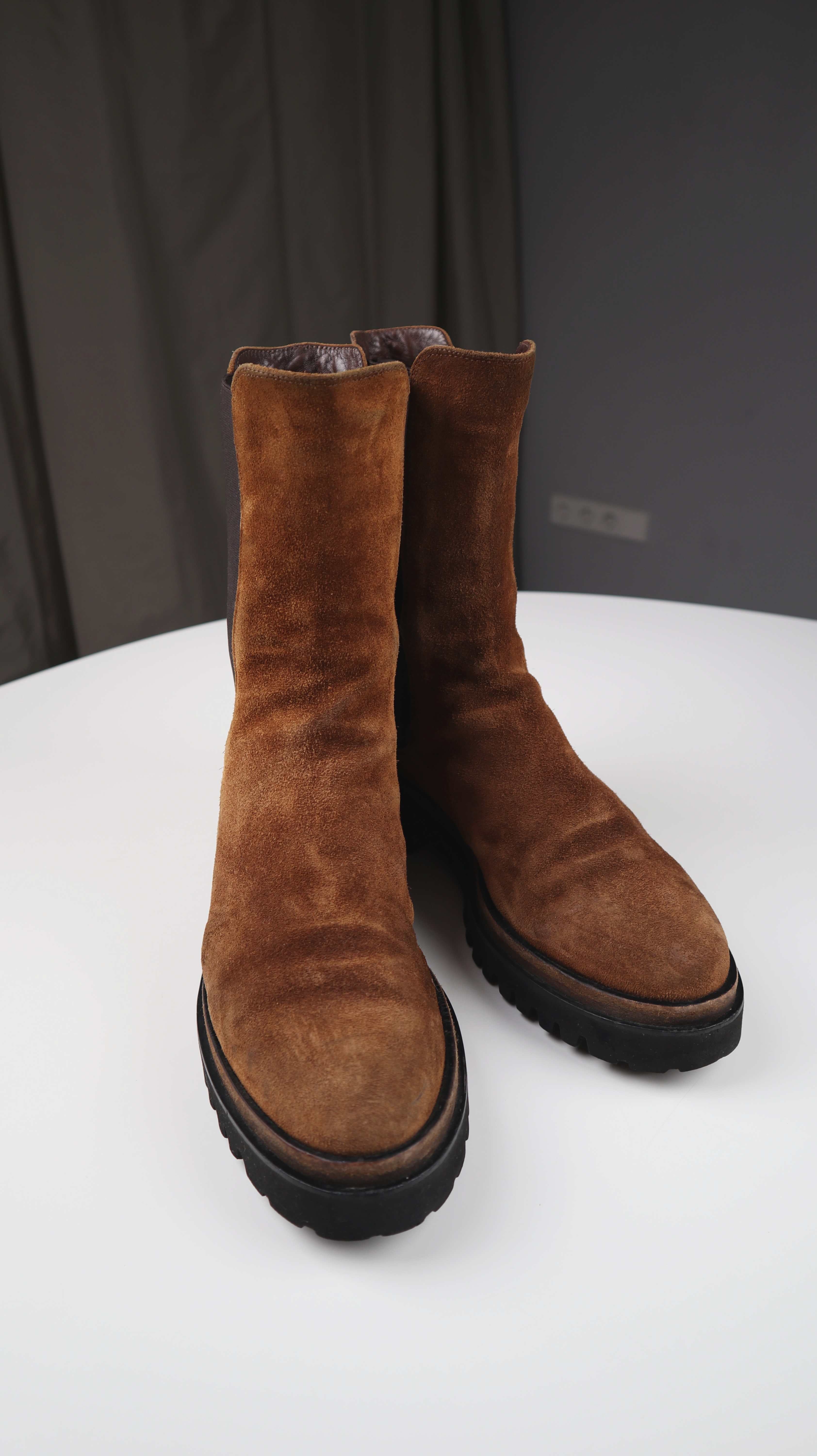 Trumans Stiefeletten Braun Wildleder 39 Stiefel Boots