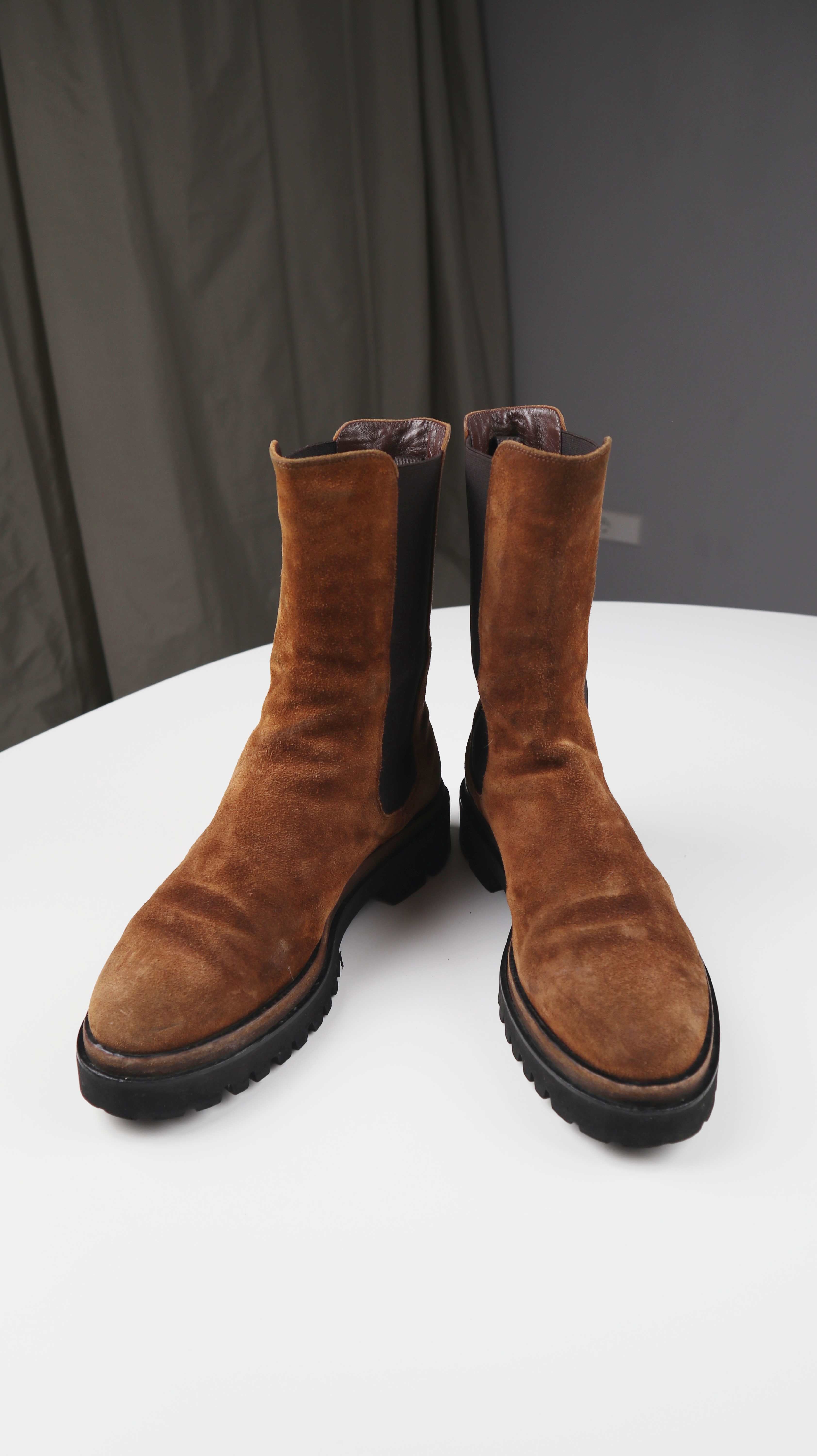 Trumans Stiefeletten Braun Wildleder 39 Stiefel Boots