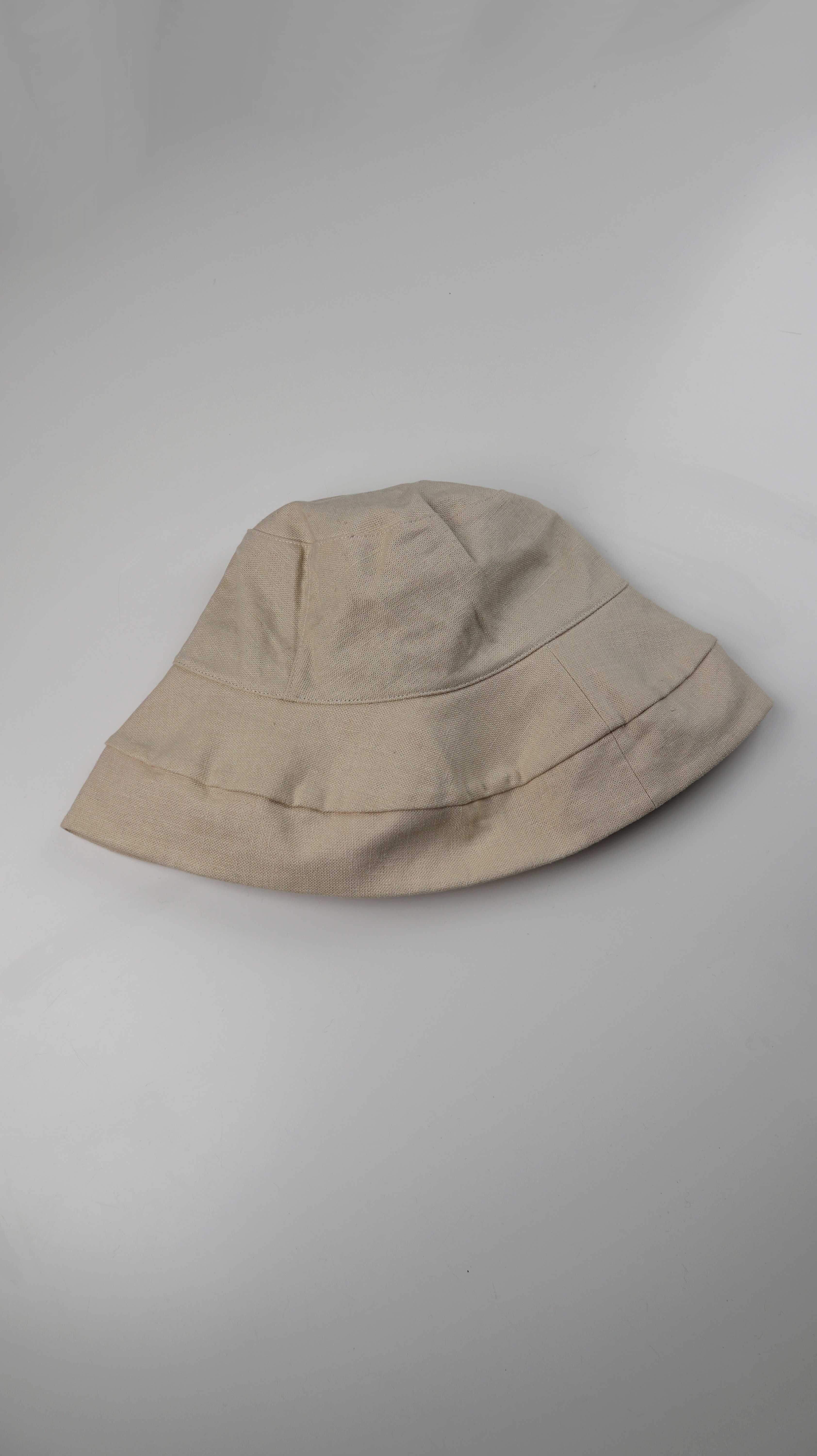 Hut Sonnenhut Beige Leinenhut Leinen Schirmhut Schlapphut