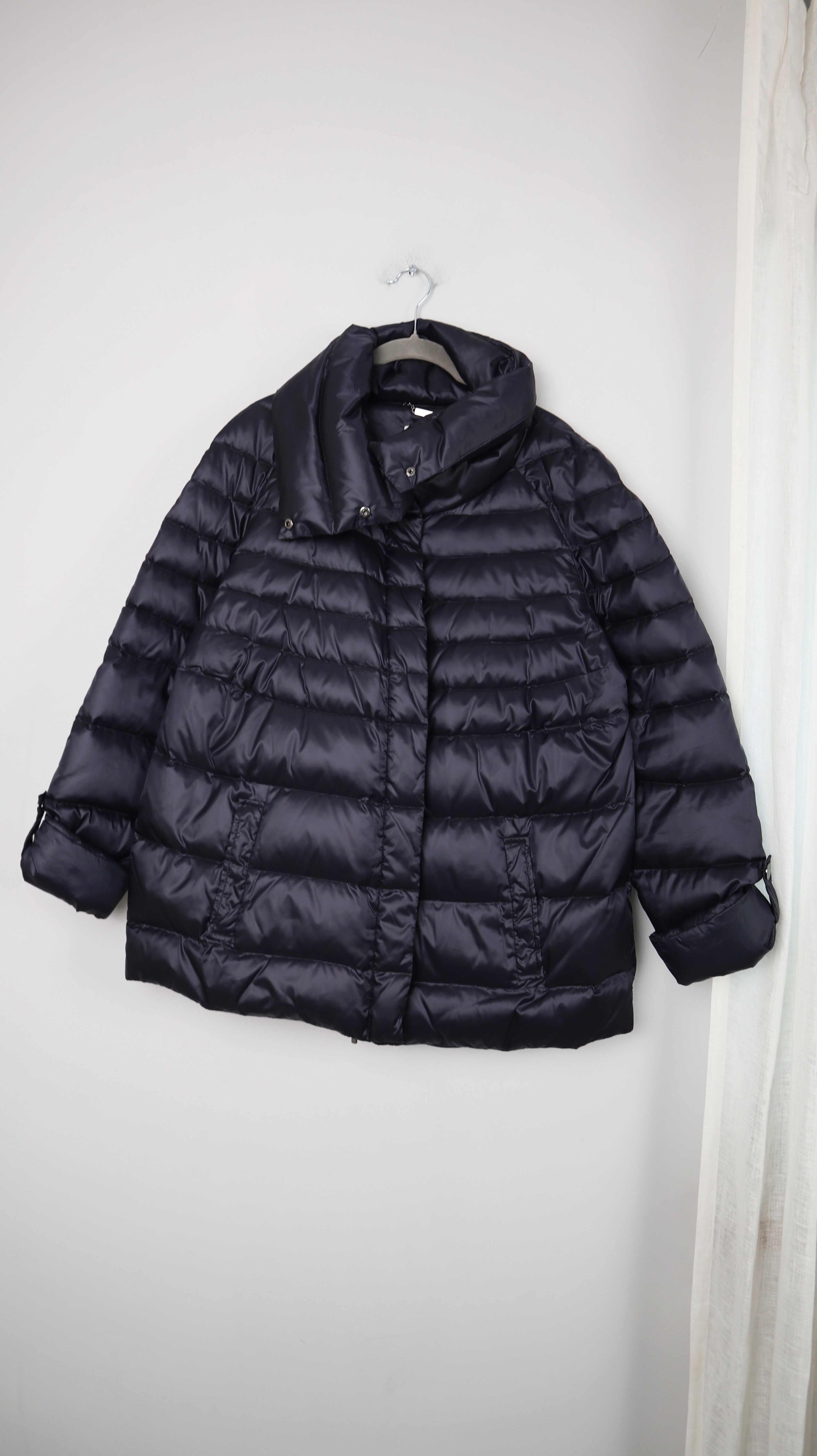Soer Sør Sor Jacke Dunkelblau Blau Daunenjacke Steppjacke 40 L