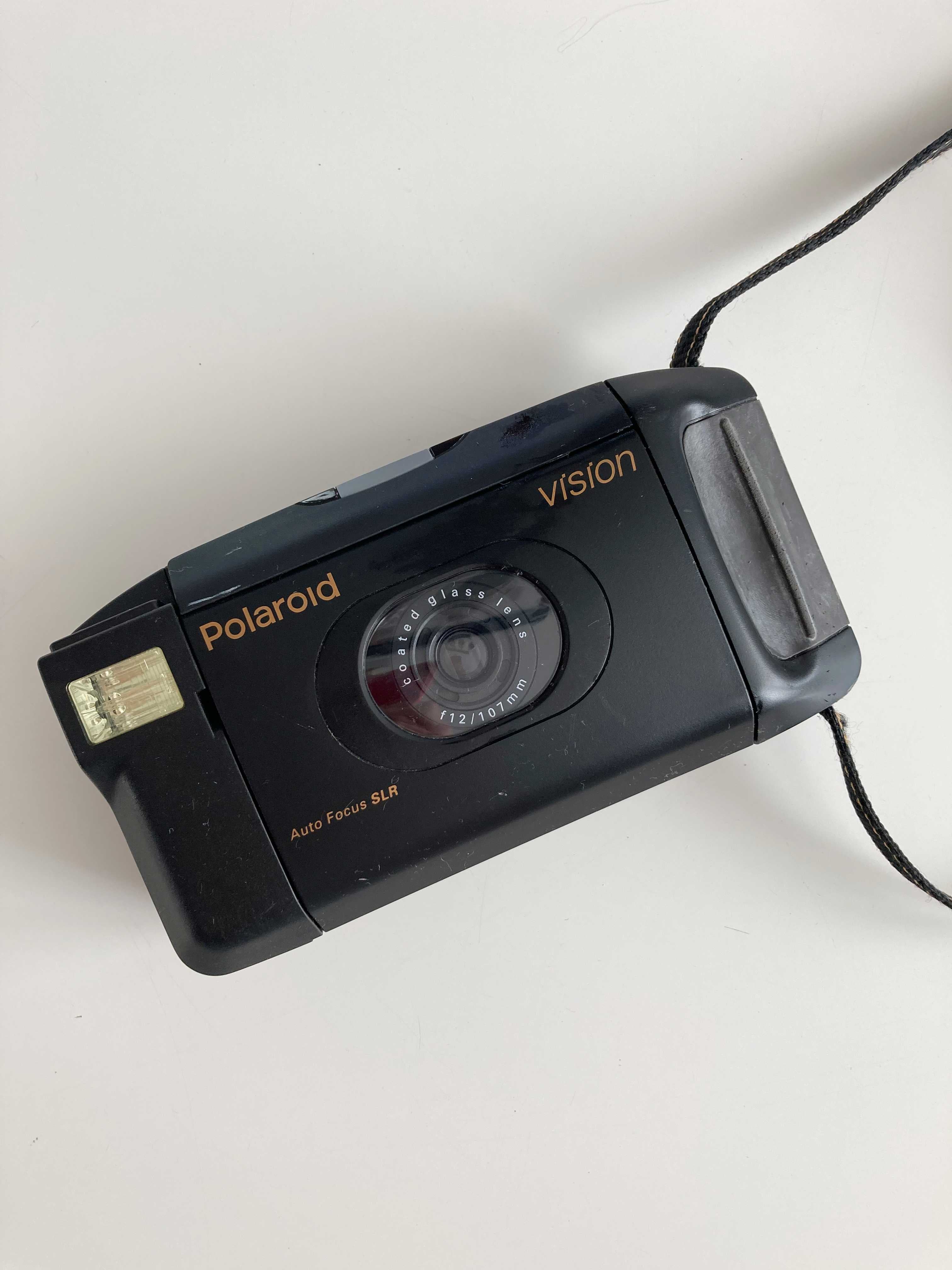 Polaroid Vision Kamera Auto Focus SLR Polaroidkamera 90er Schwarz Sofortbild