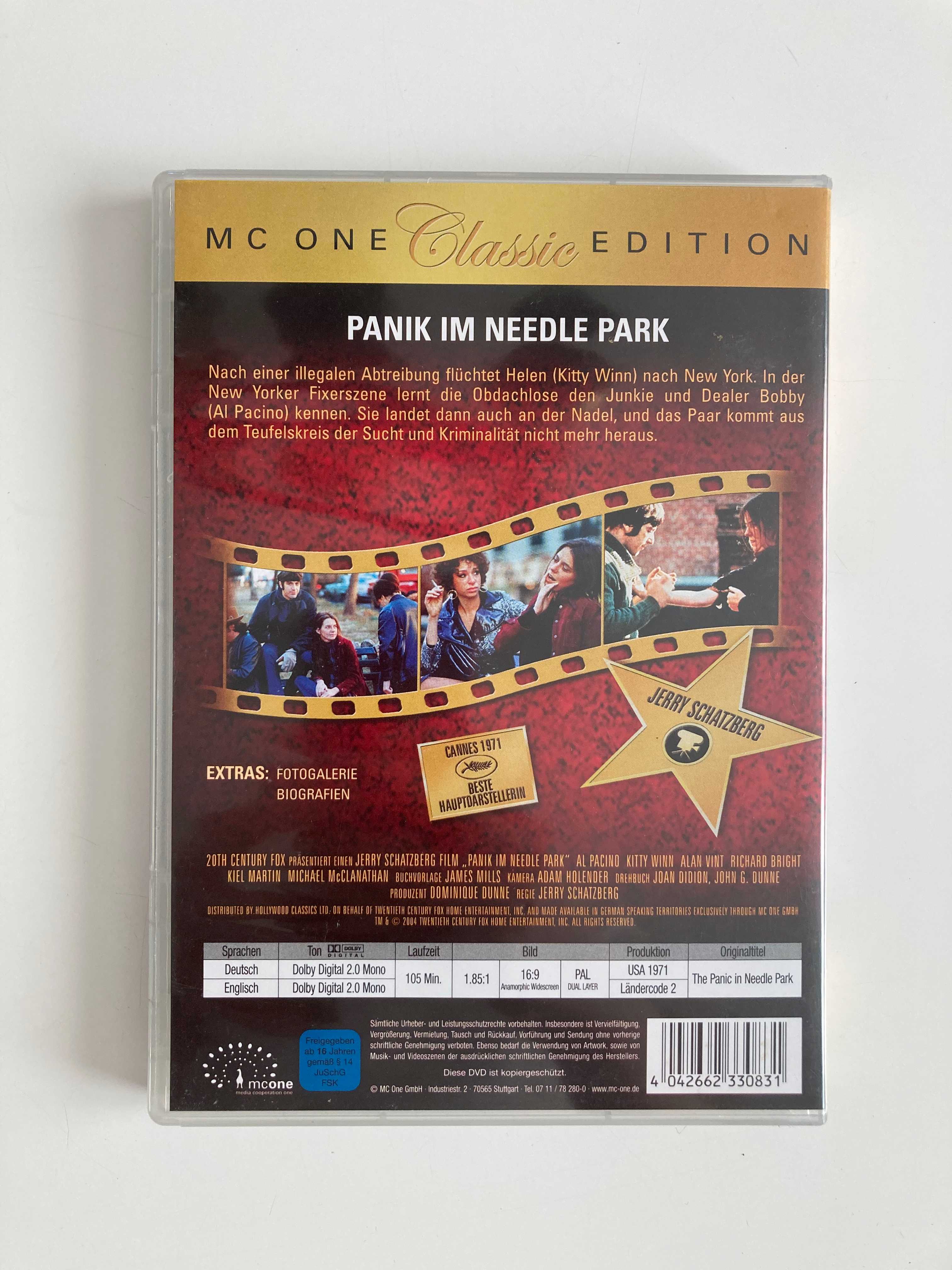 Panik im Needlepark DVD Al Pacino