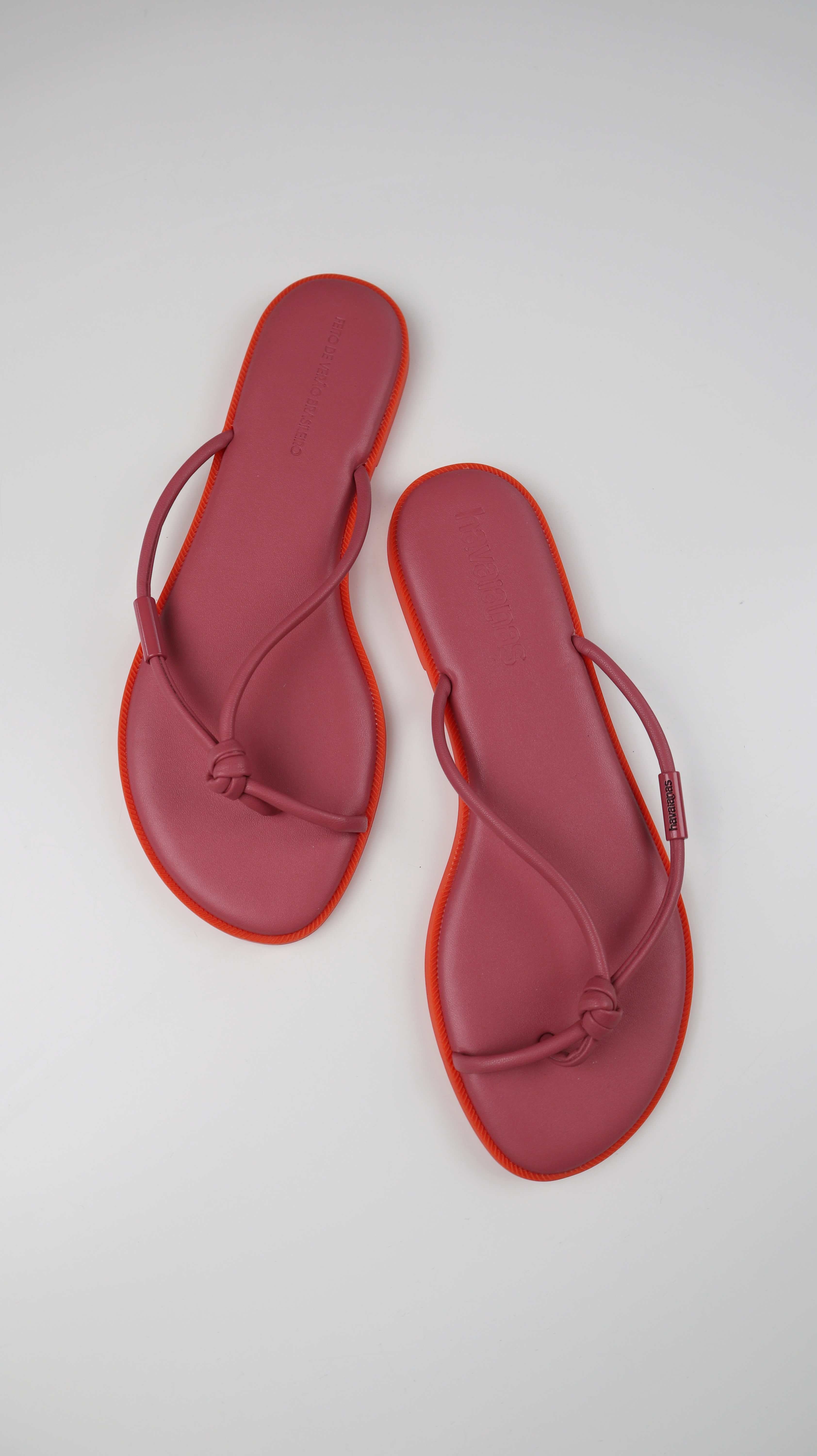 Havaianas Sandalen Slipper Flip Flops 39 Orange Pink Neu Zehentreter