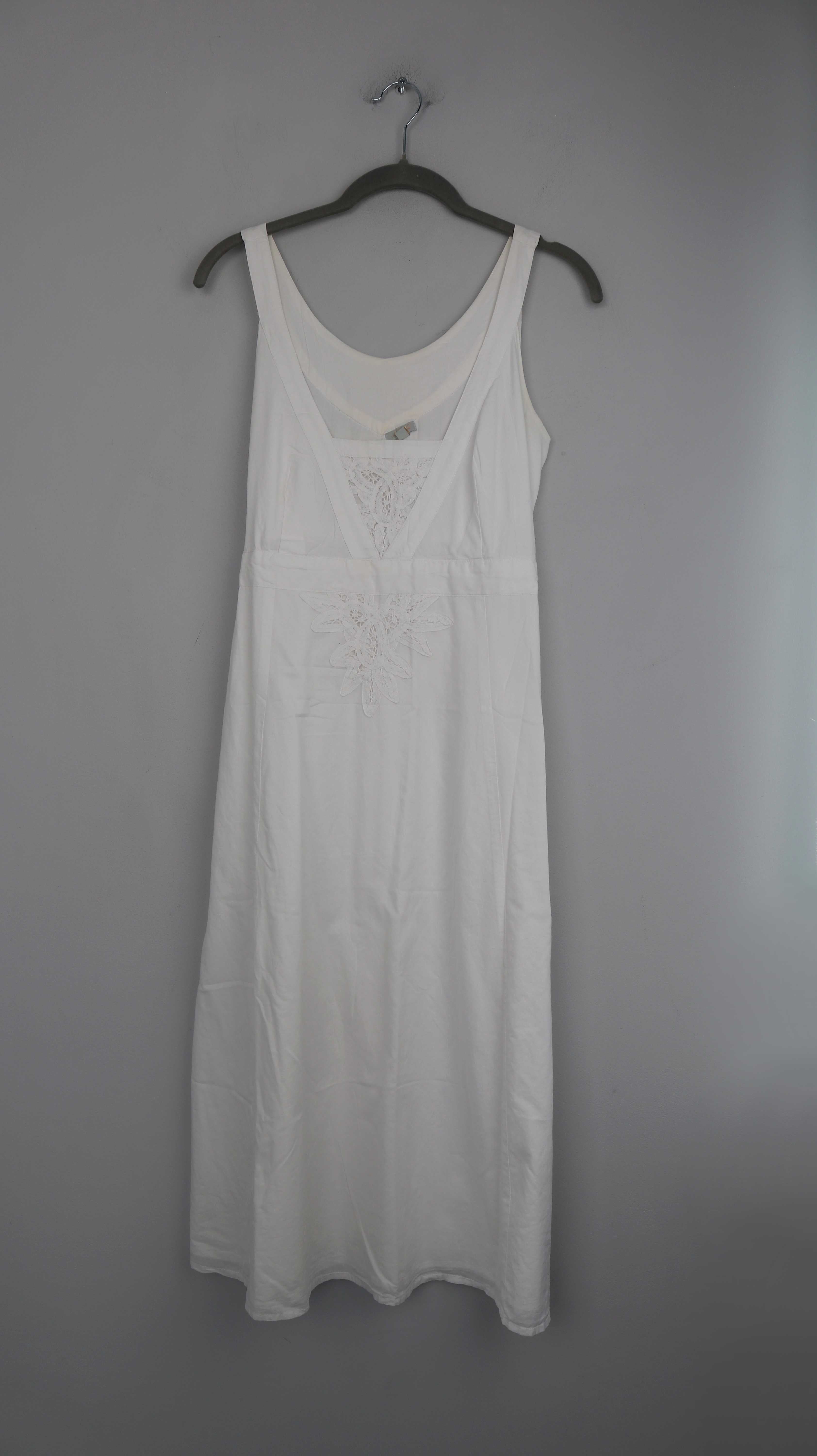 Noa Noa Kleid Weiß Midi Midikleid 38 M Sommerkleid