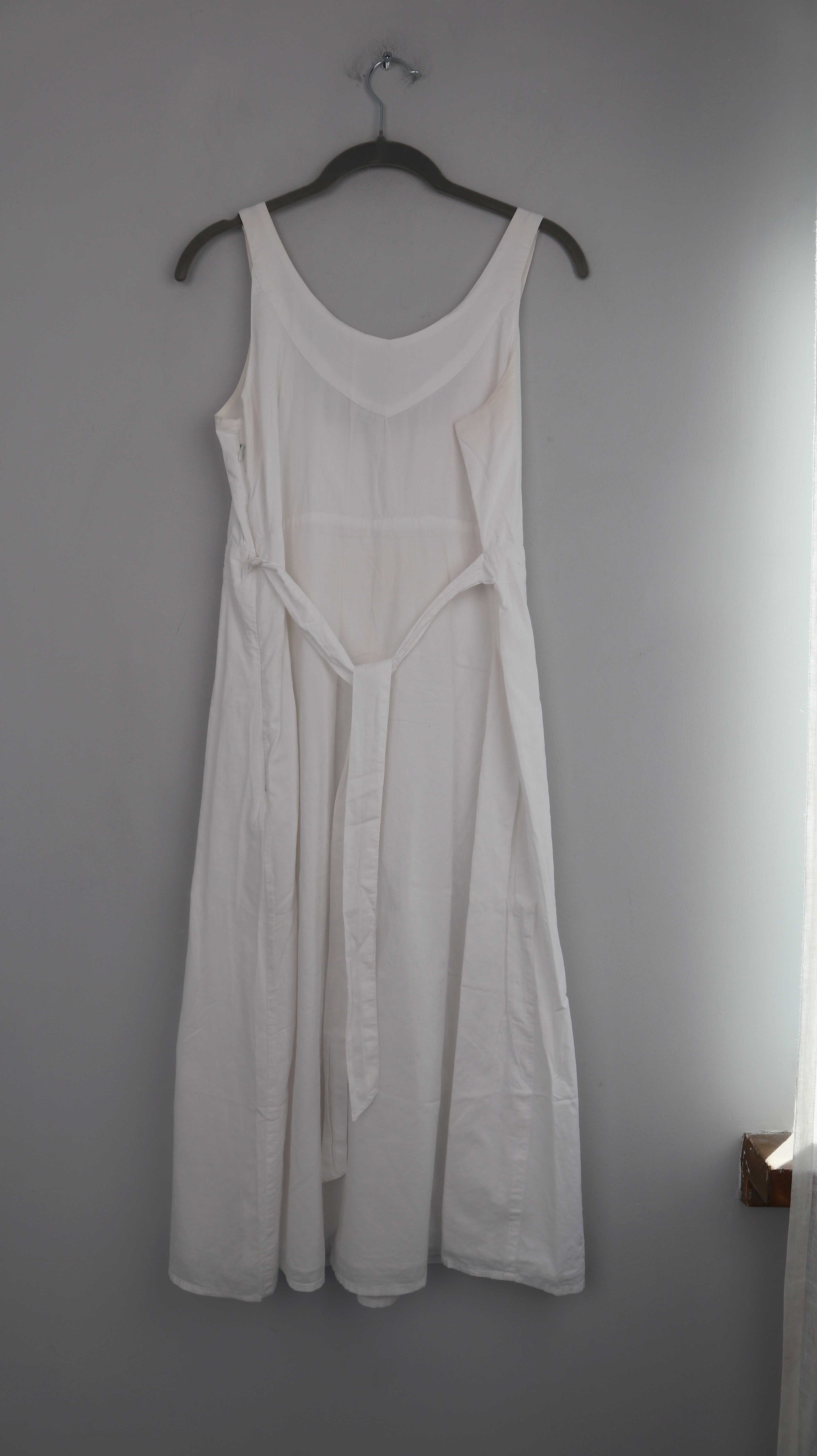 Noa Noa Kleid Weiß Midi Midikleid 38 M Sommerkleid