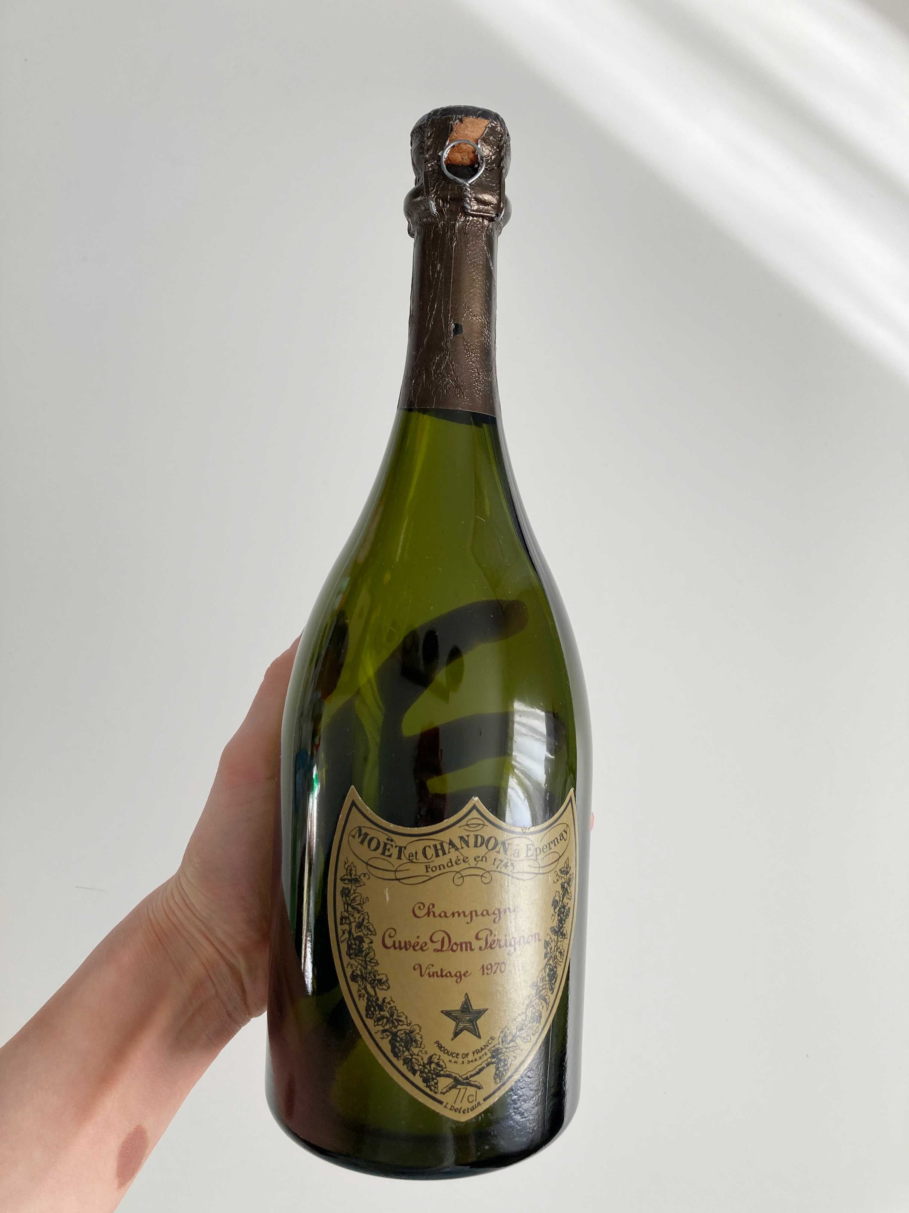 Moet & Chandon Flasche Champagnerflasche Leer Dummy 1970