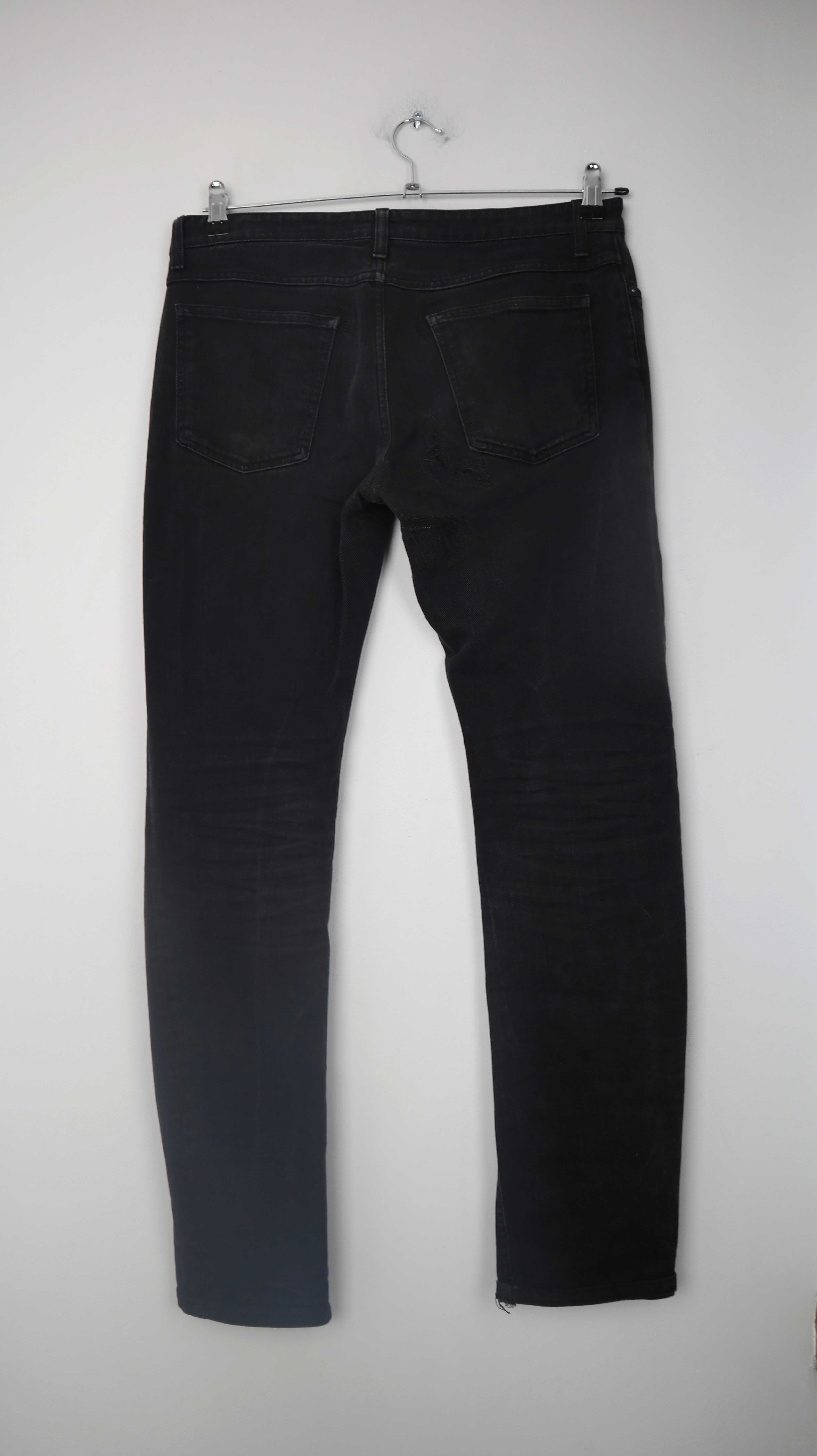 Closed Jeans Grau 31 ripped dunkelgrau mid waist slim 38 M