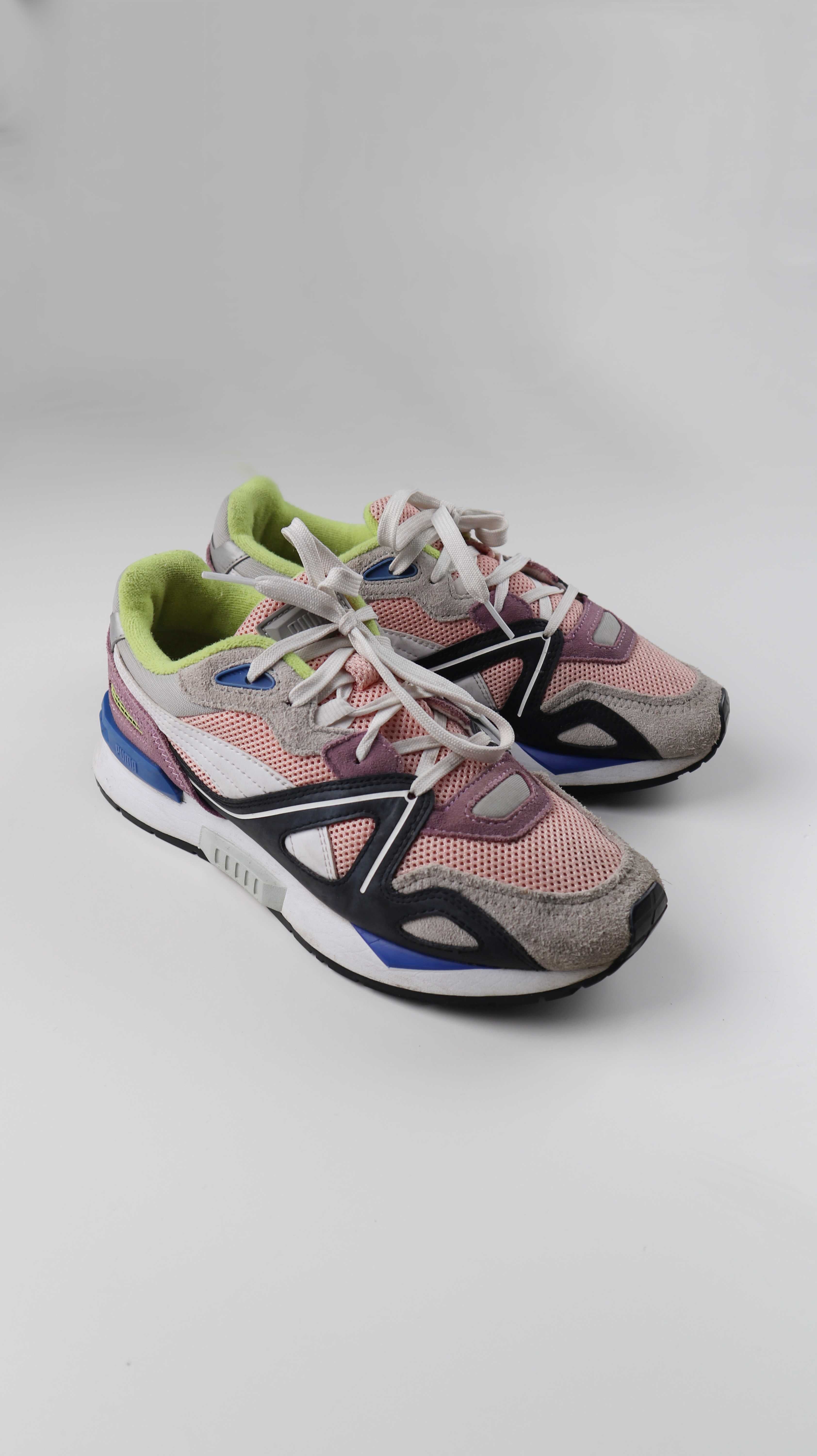 Puma Damen Sneaker Mirage Mox Vision Grau Rosa 39 Pastell Sportschuhe