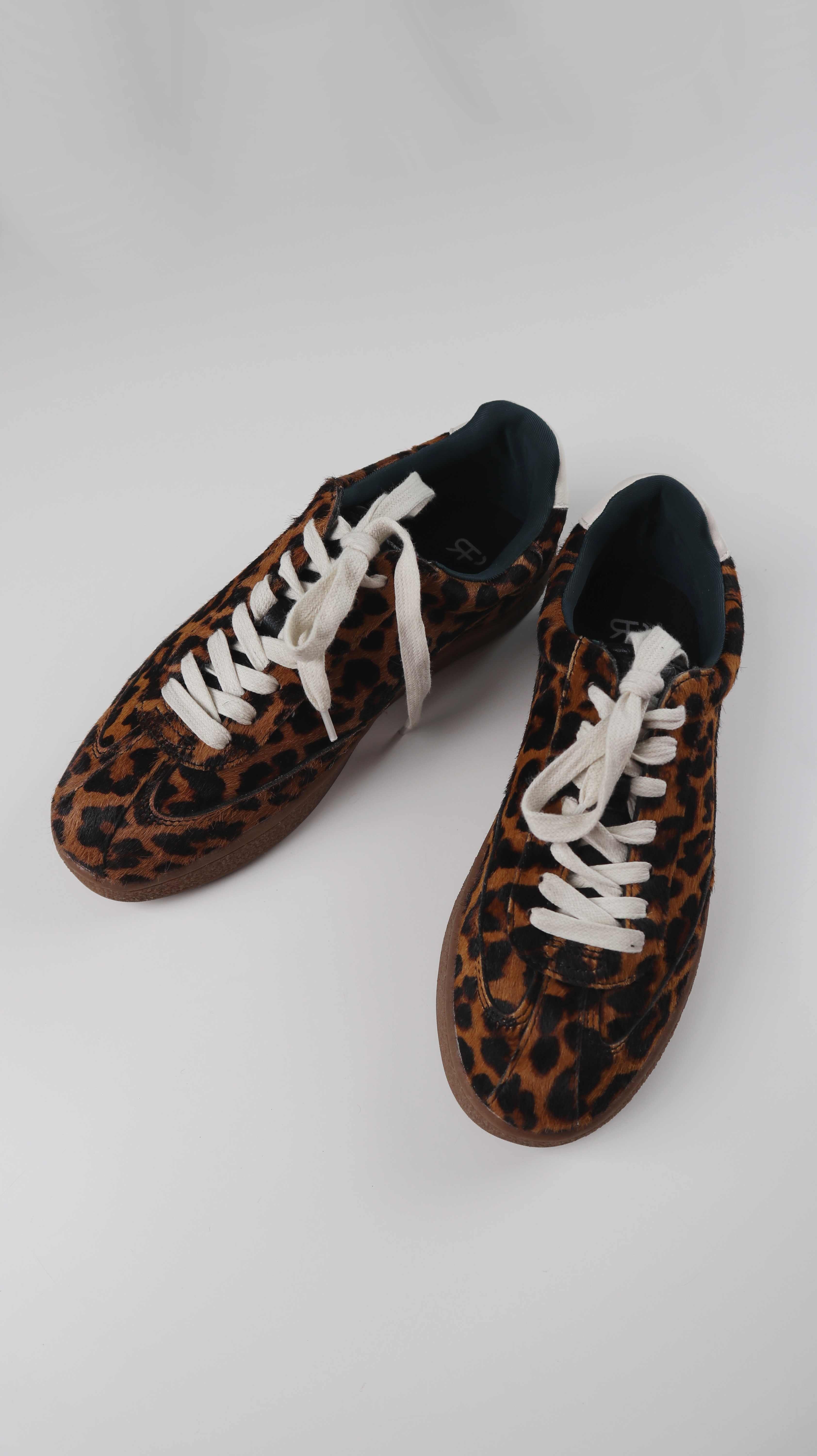 Parfois Sneaker Leo Leopardenmuster braun schwarz 39 Animalprint
