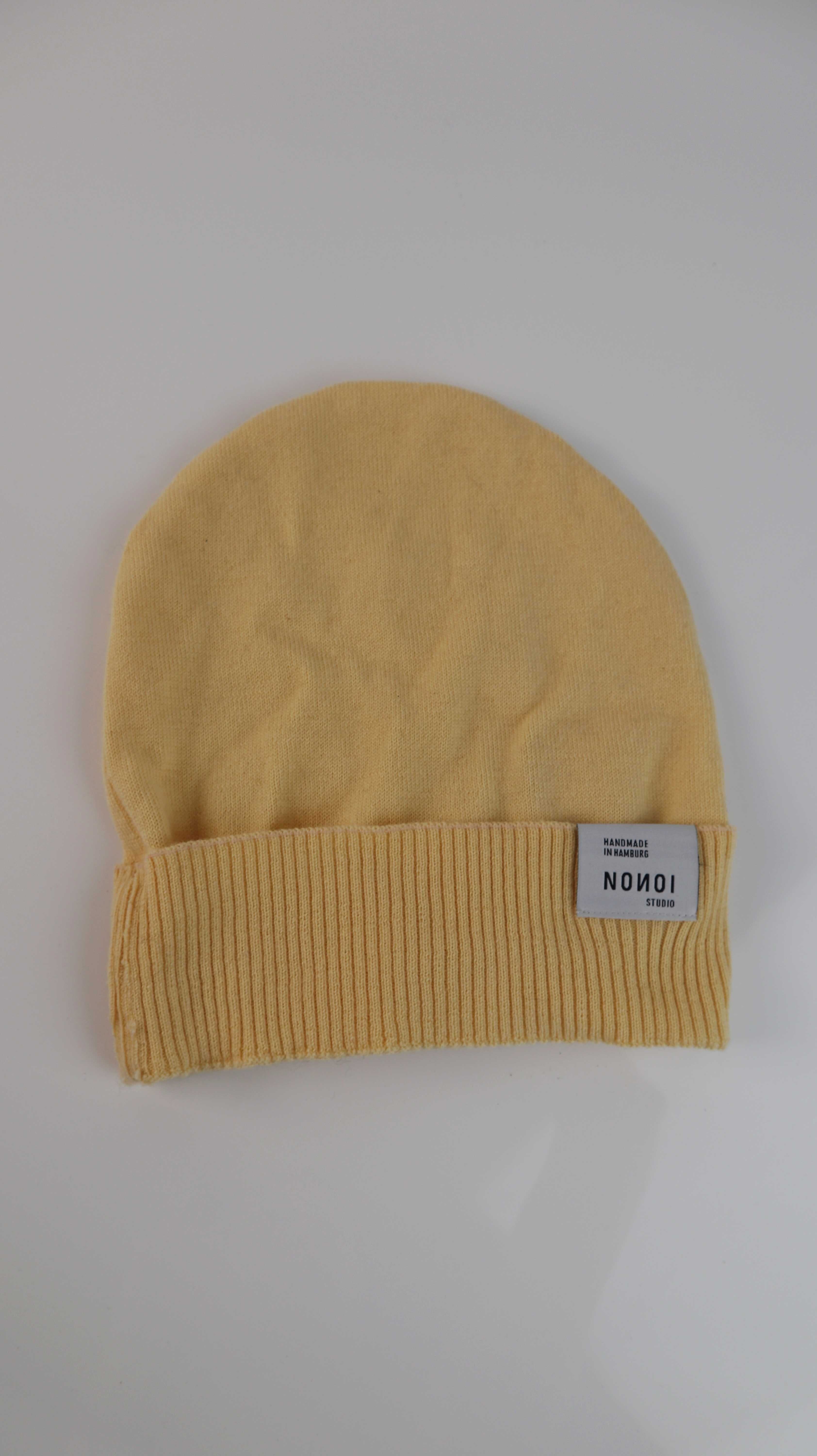 Nonoi Mütze Beanie Gelb Kappe