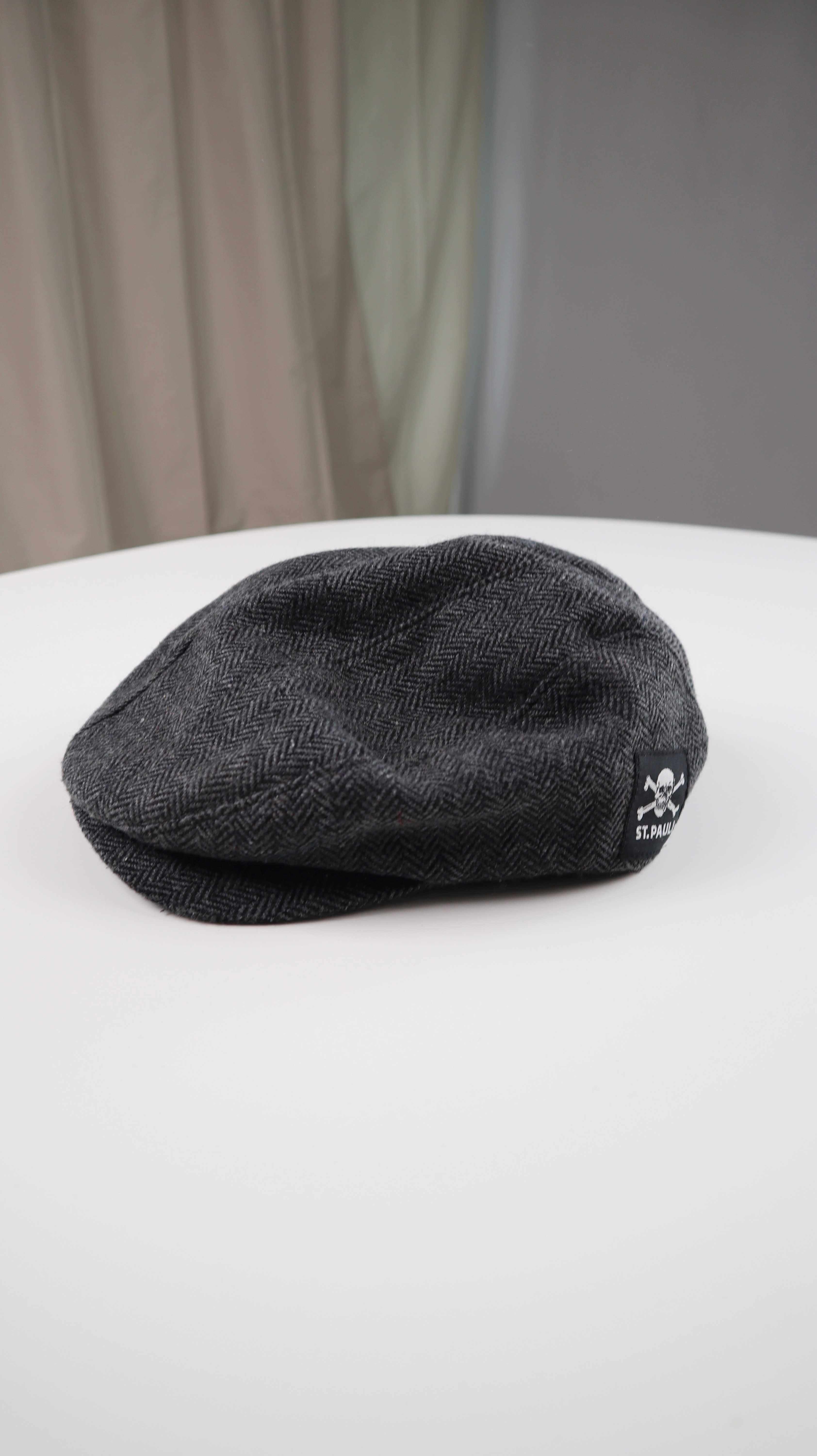 St. Pauli Mütze Kappe Schiebermütze Wolle basic Einheitsgröße
