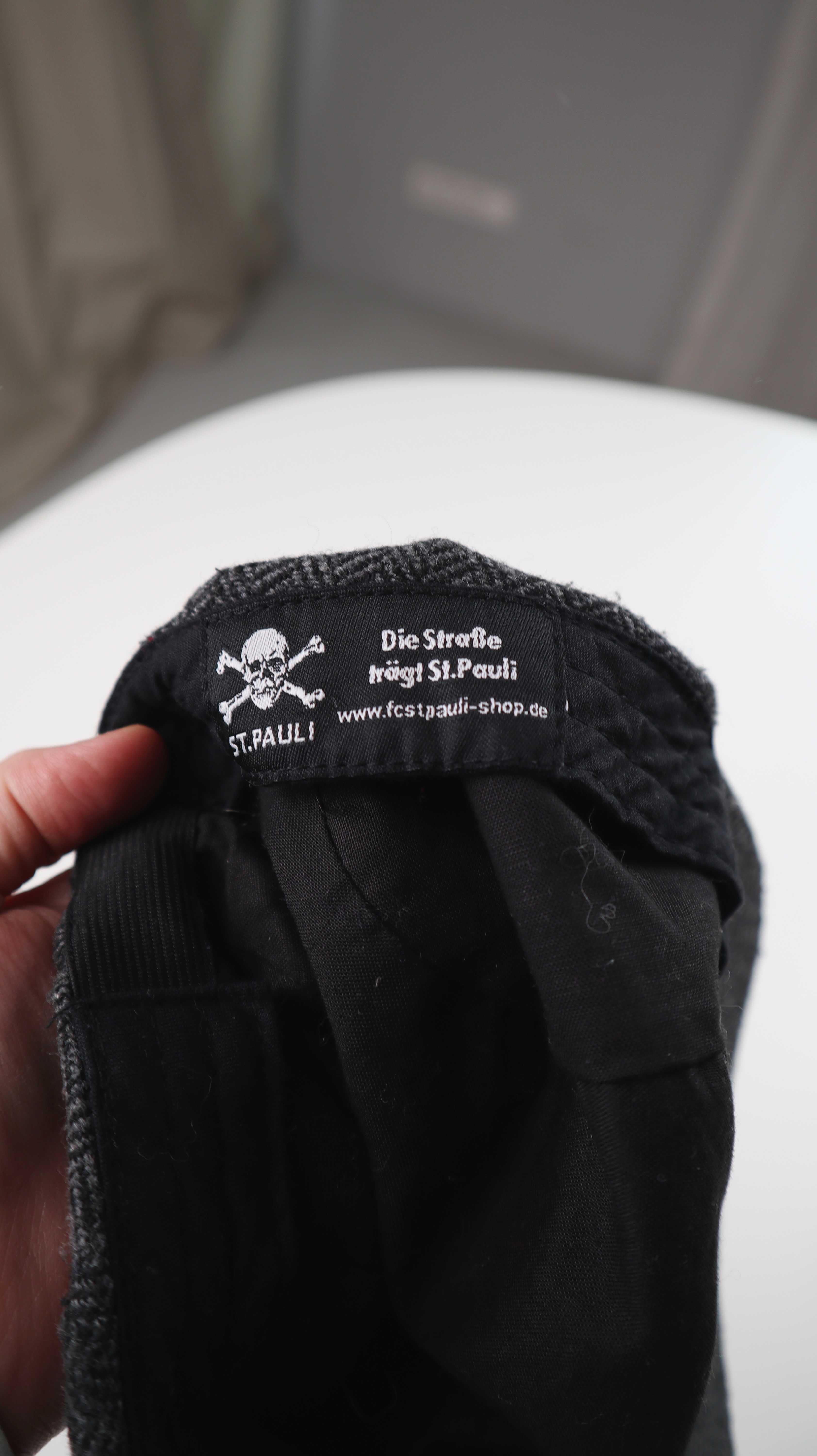 St. Pauli Mütze Kappe Schiebermütze Wolle basic Einheitsgröße