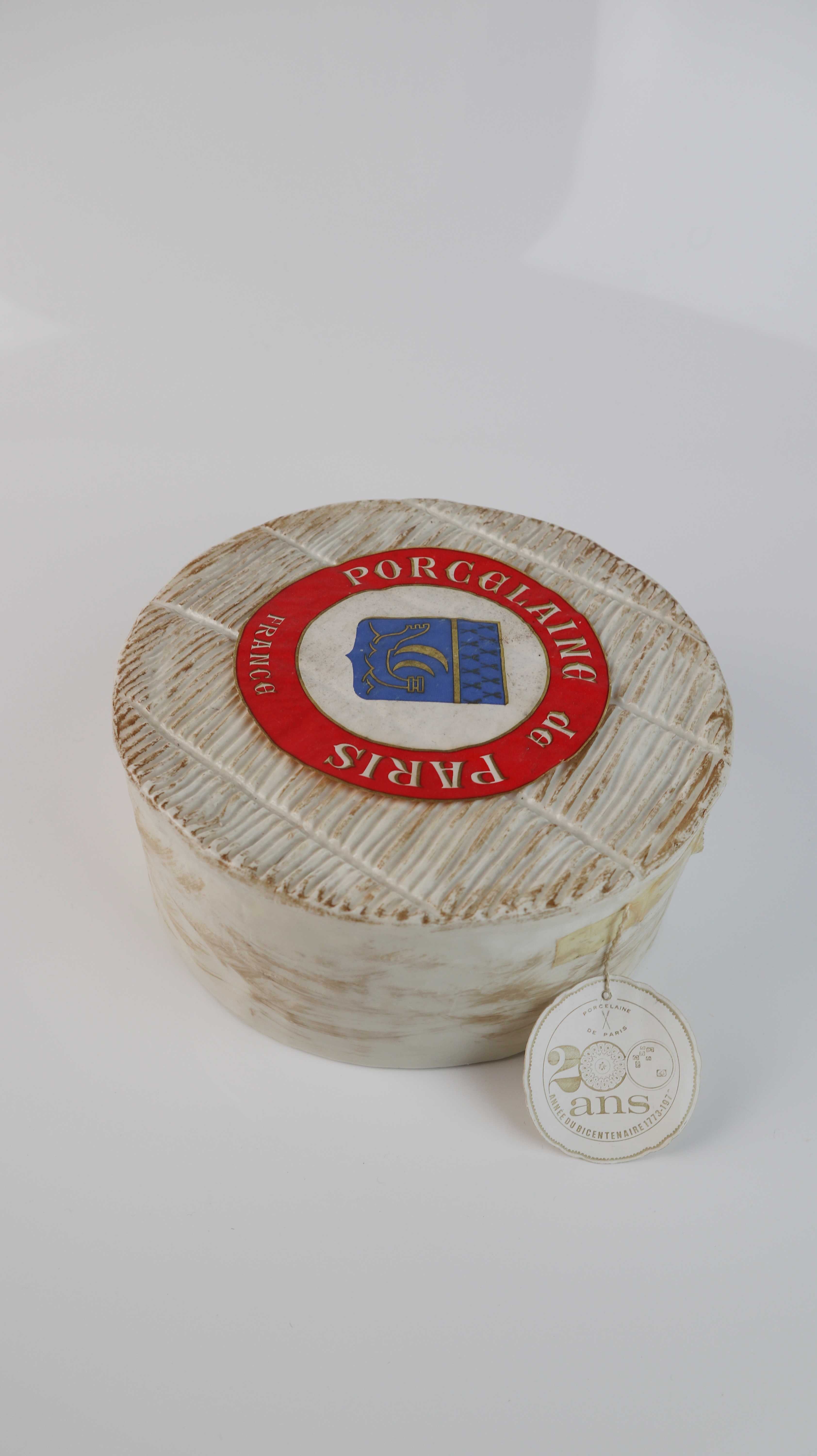 Porcelaine de Paris Frankreich 6 Käseteller Teller Weiß Set Geschirr