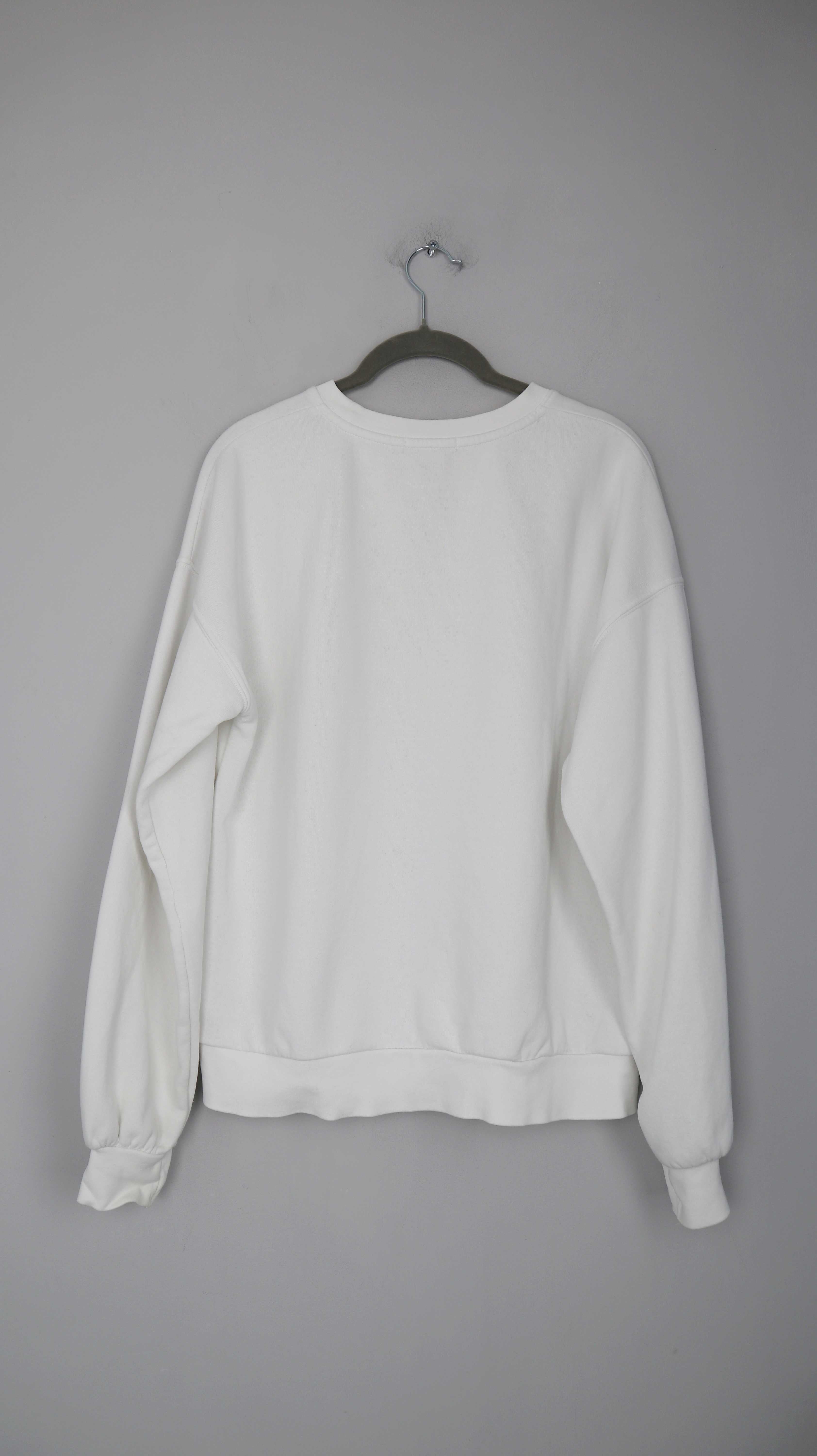 Stradivarius Pullover Sweater Hoodie 38 M Weiß Mickey Maus Weiss