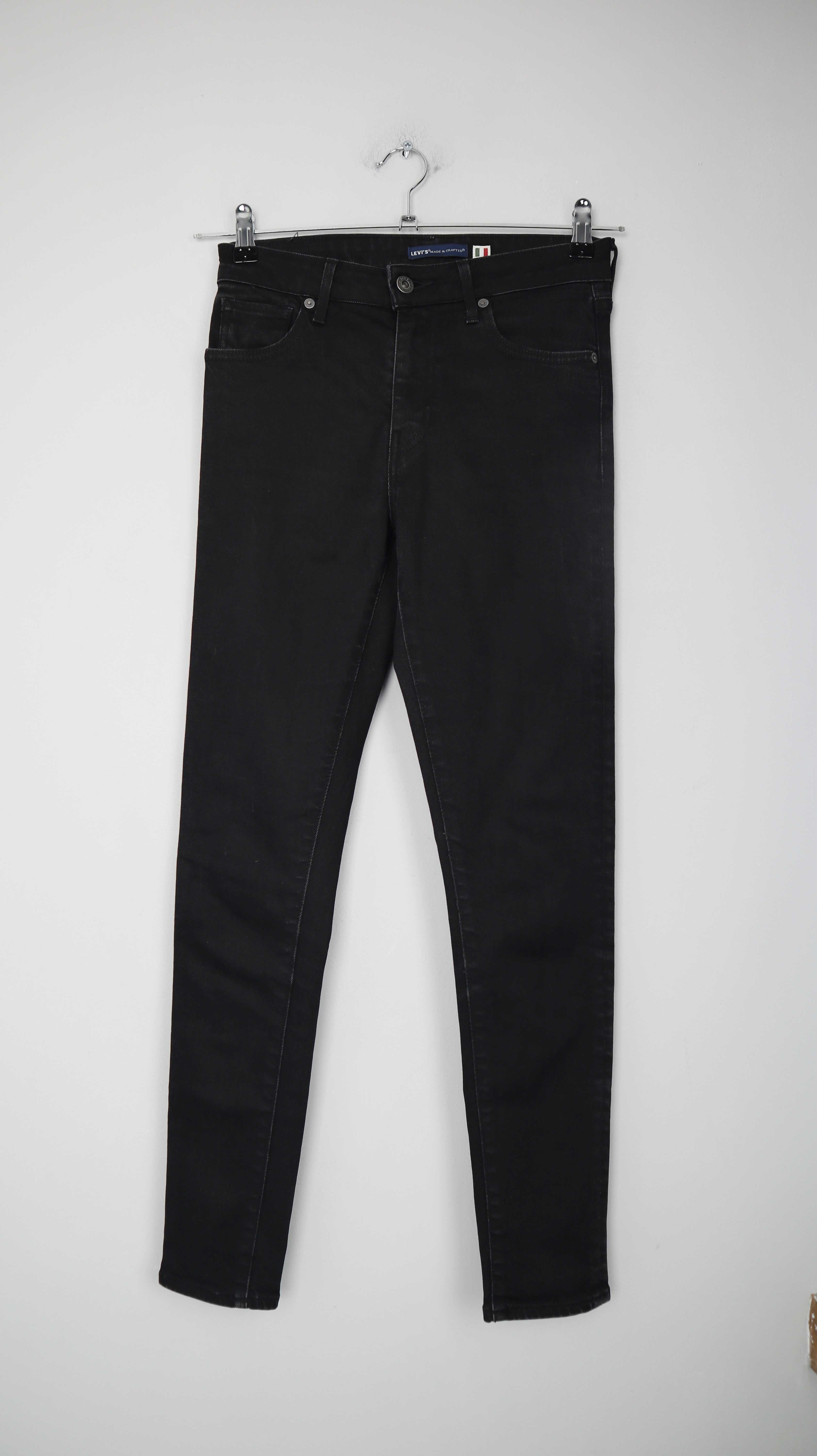 Levis High Raise Skinny schwarz 25 32 Lot 721 Dunkelgrau eng Hose Jeans Röhrenhose
