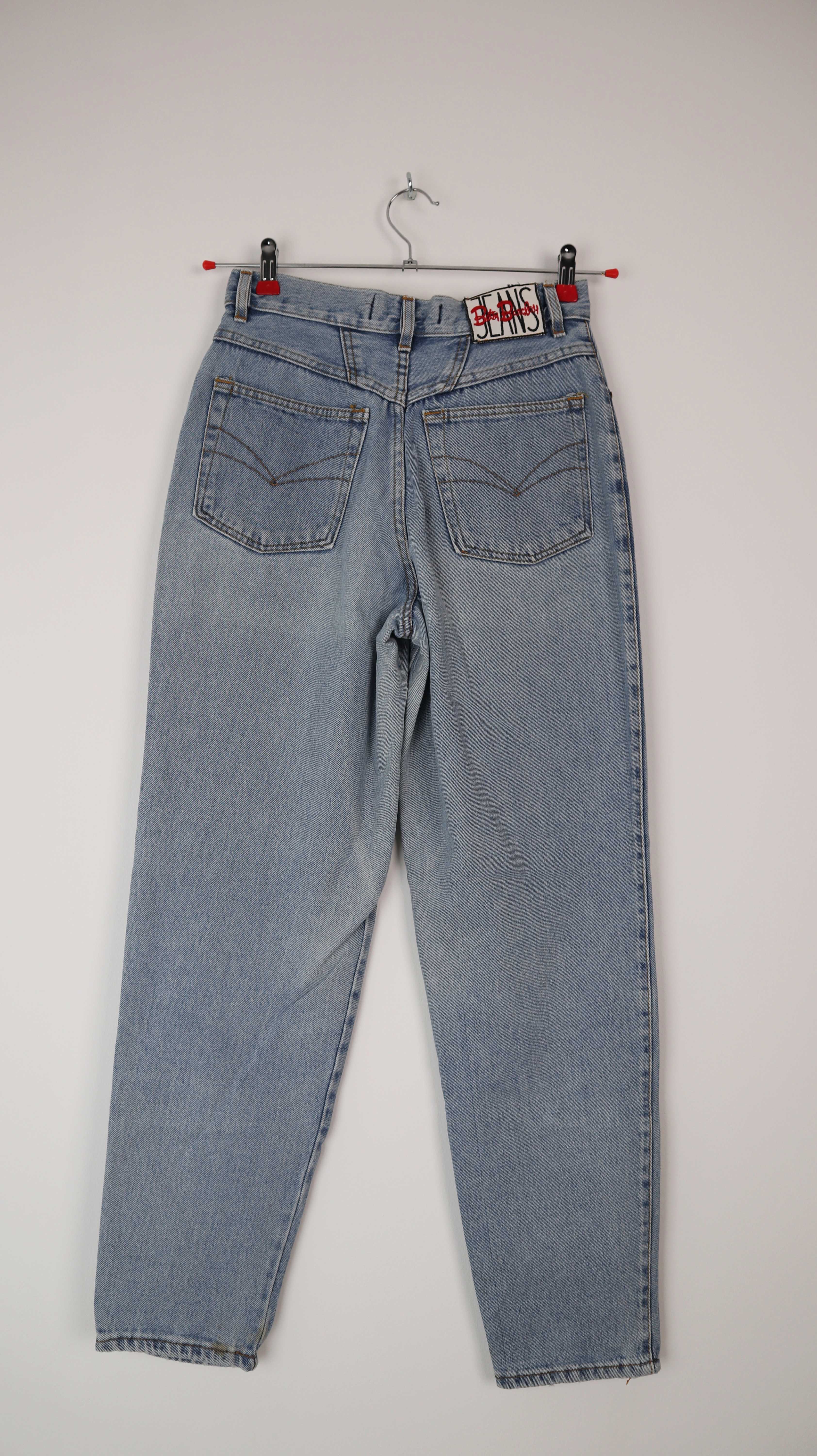 Betty Barclay Jeans blau denim Vintage 36 S Articolo mom Jeans high waist