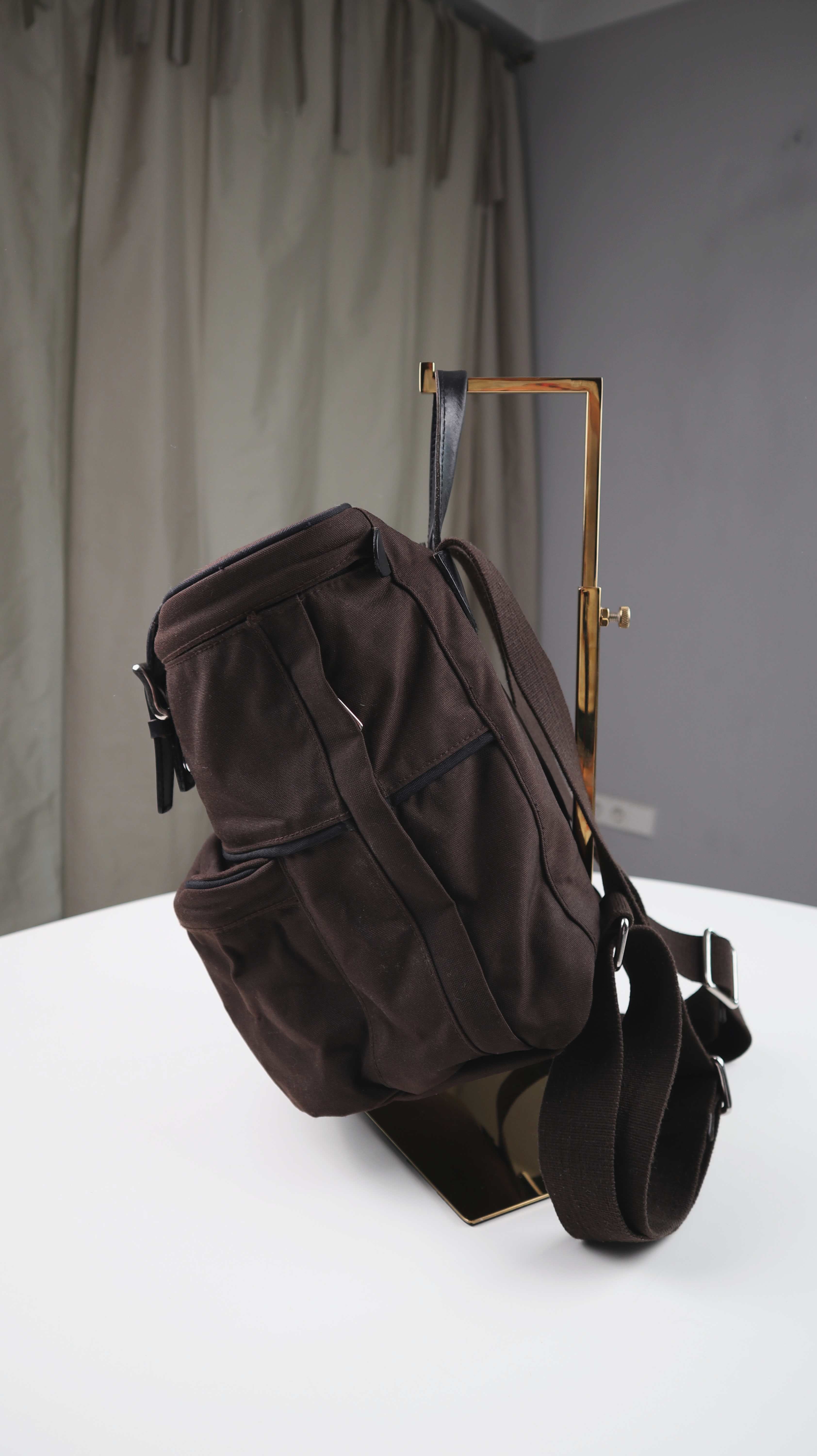 Marc O'Polo Rucksack Backpacker braun Tasche kleiner Rucksack