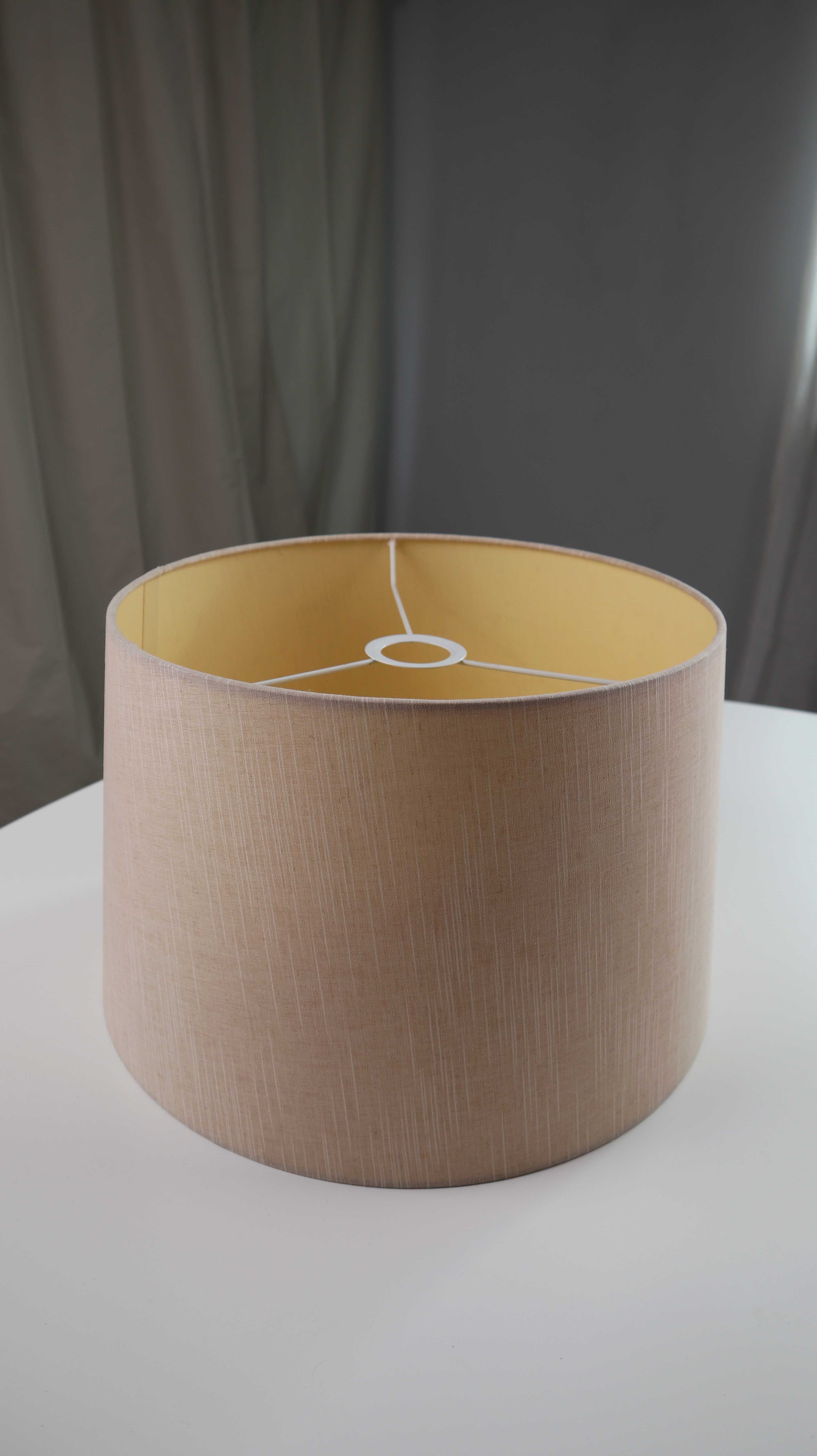 Lampenschirm Schirm Beige Creme