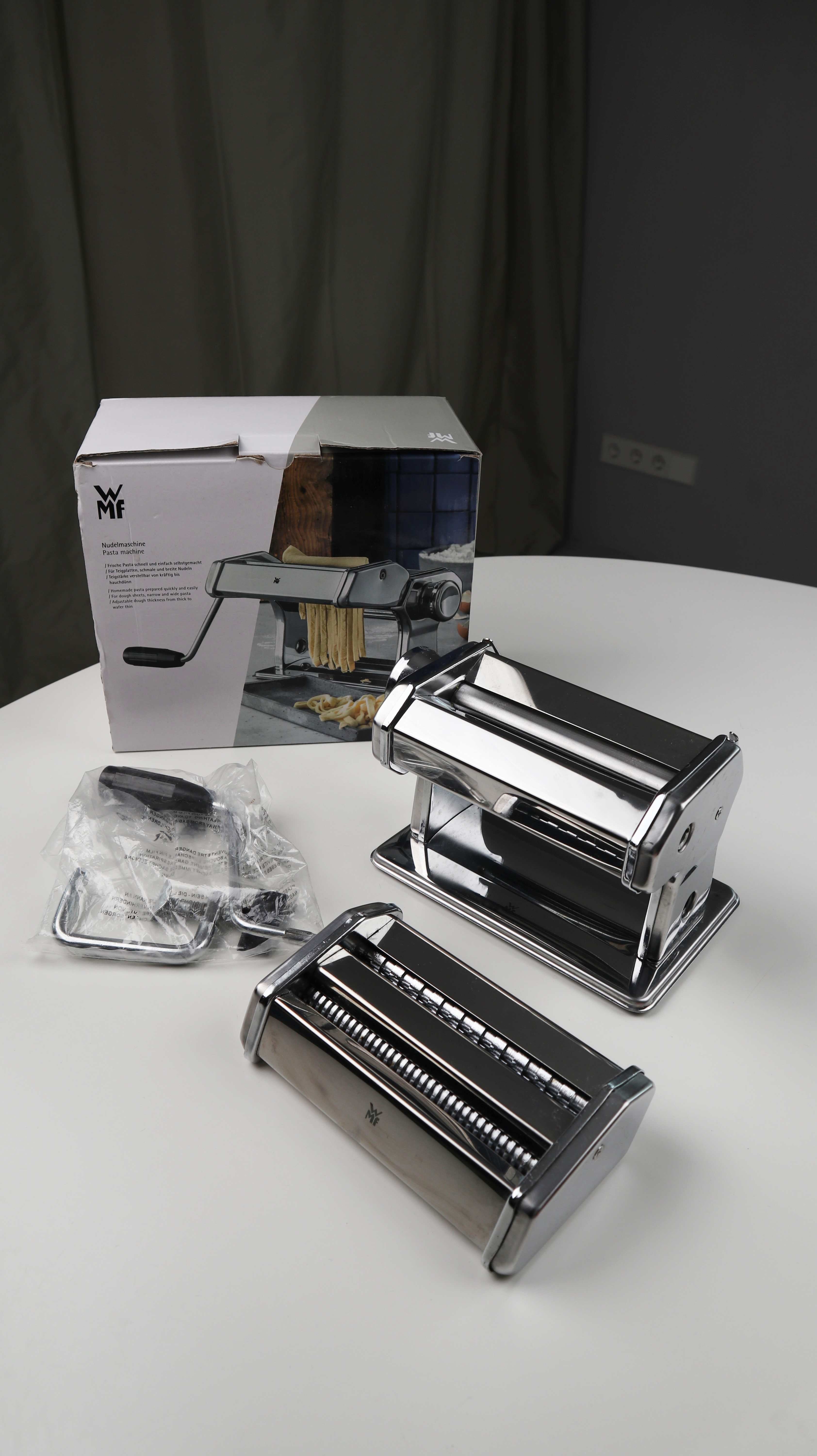 WMF italienische Nudelmaschine Chrom Silber Küchenmaschine