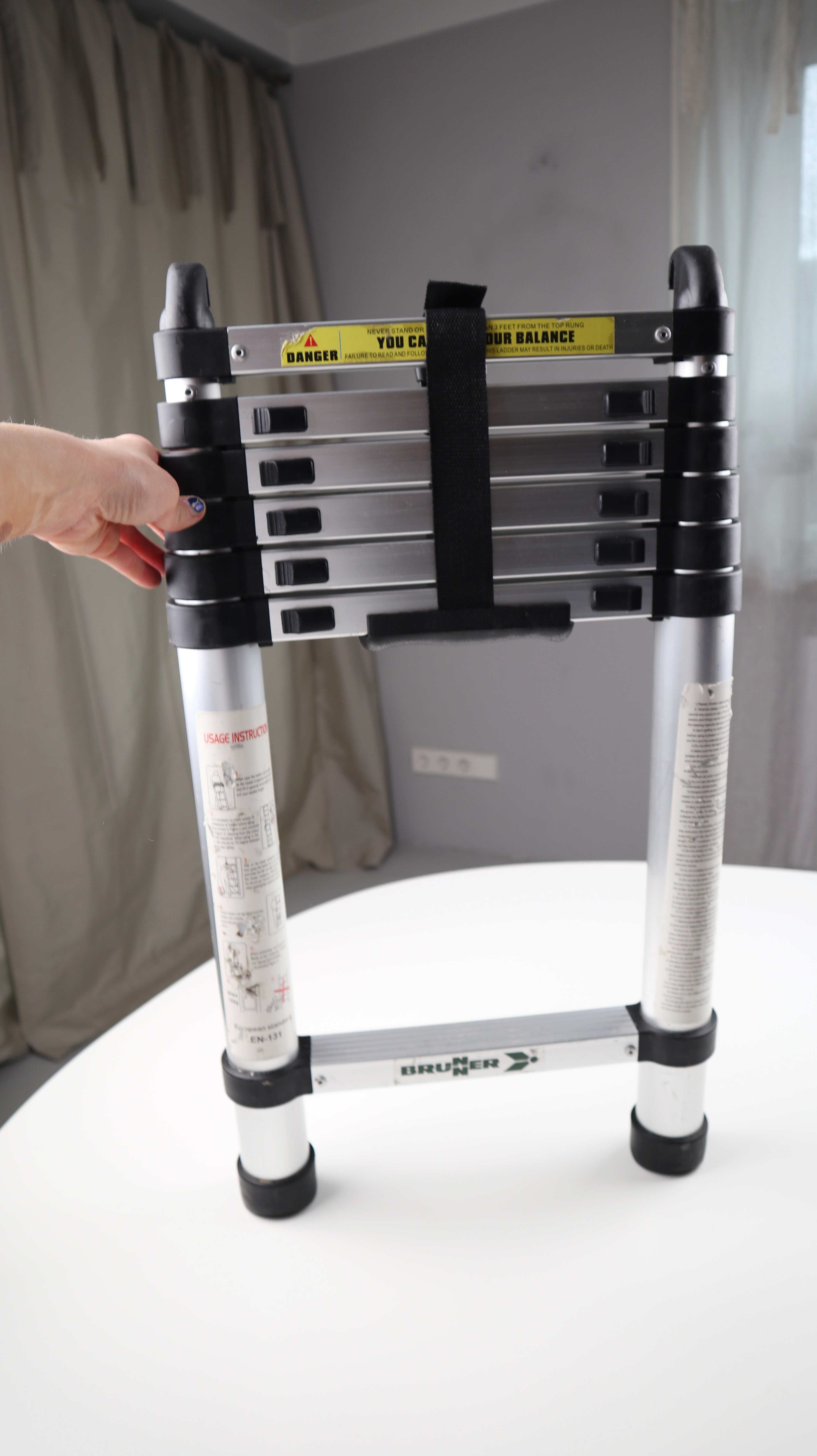 Leiter Teleskopleiter Klappleiter 2,6 Meter