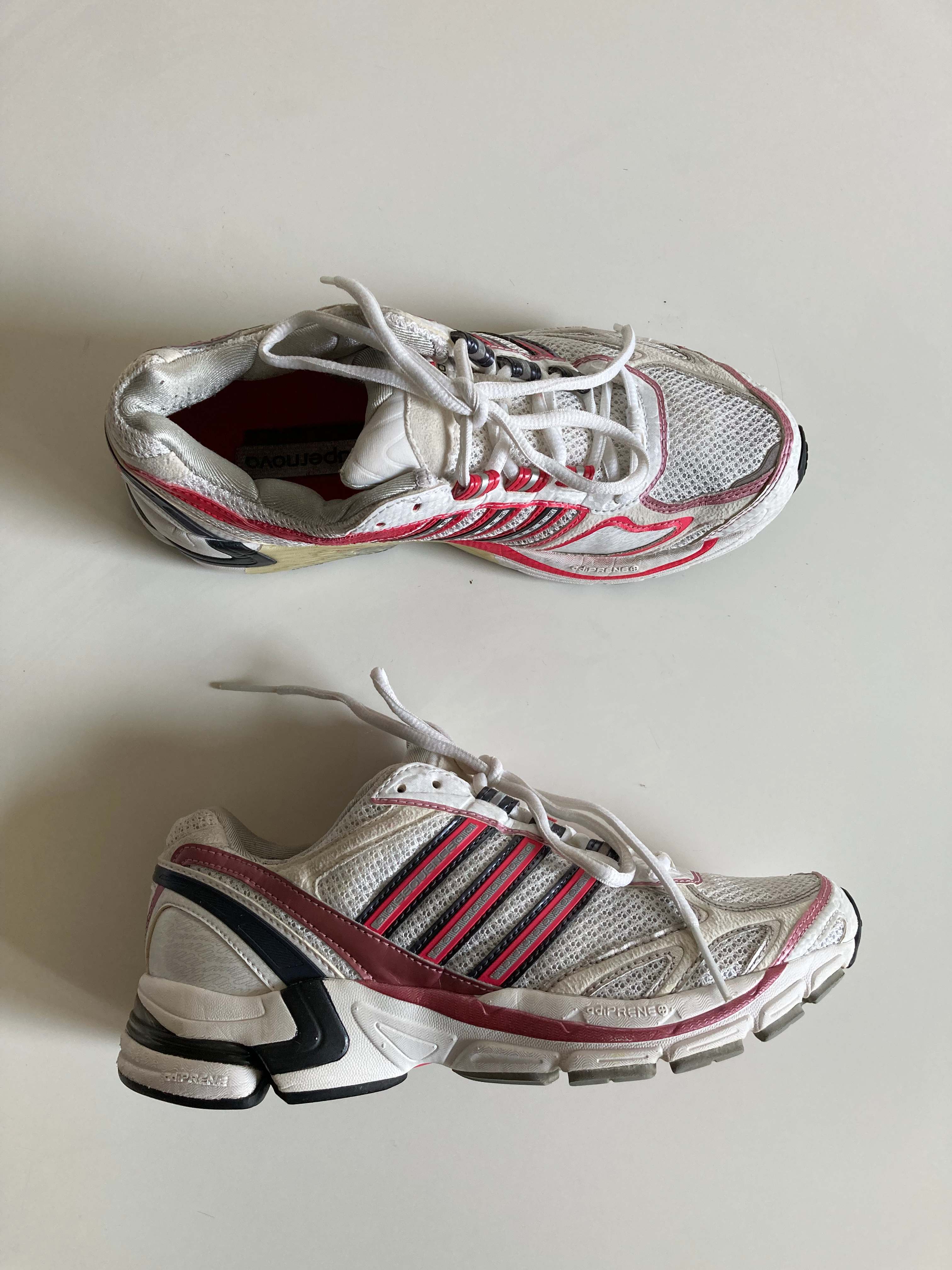 Adidas Supernova Sneaker Turnschuhe 90s 38 2/3 Sportschuhe Laufschuhe weiß Pink