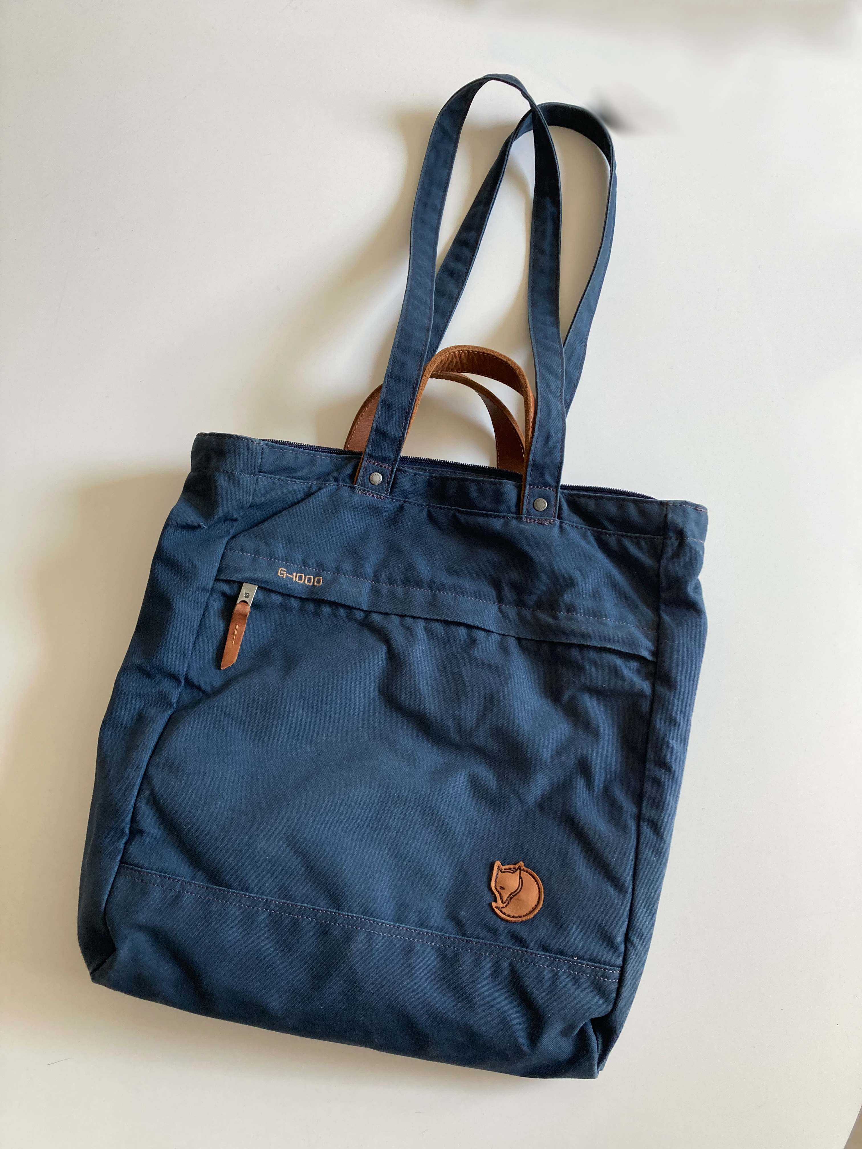 Fjällräven Rucksack Tasche Blau dunkelblau G-1000 Tragetasche