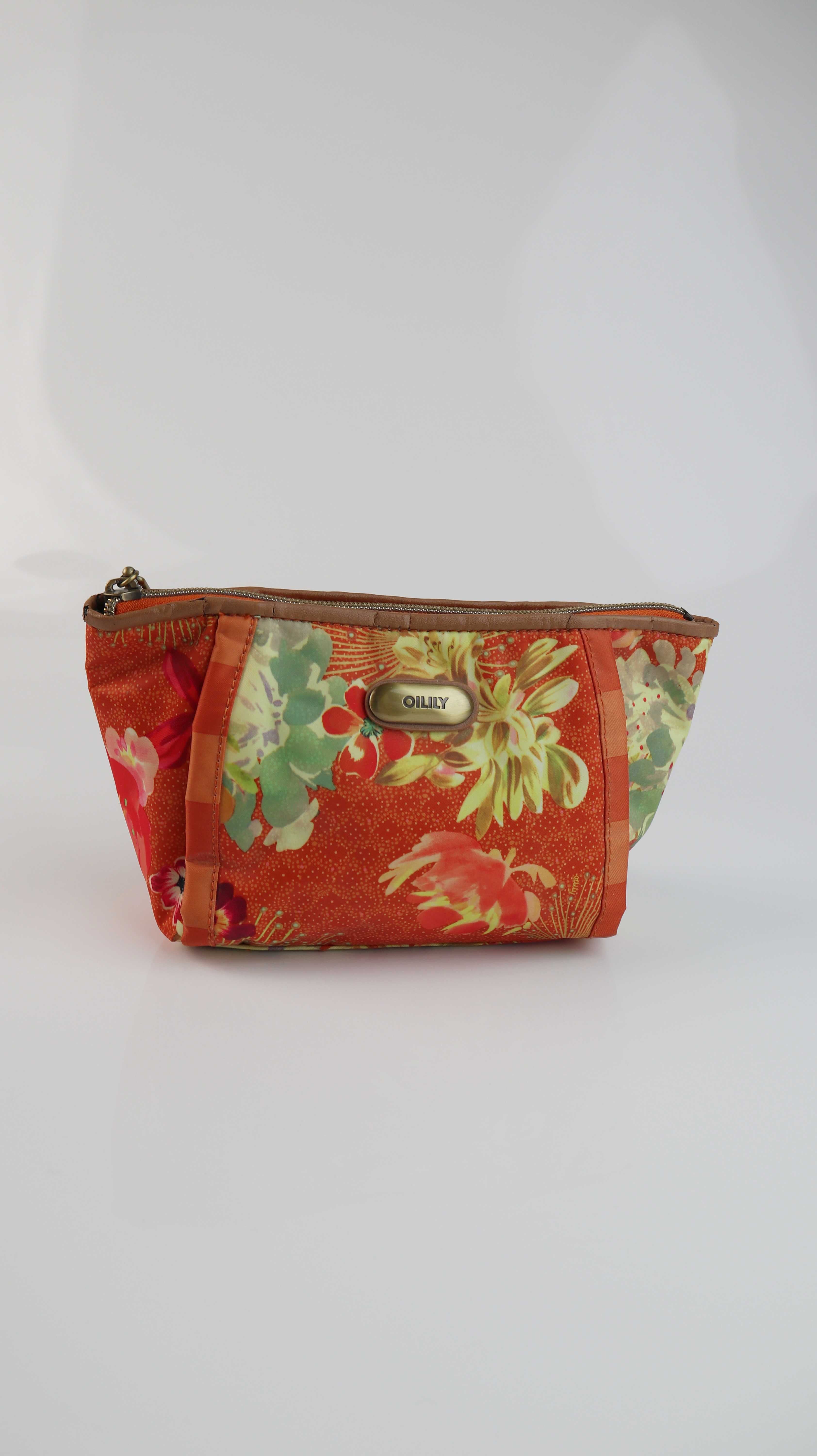 Oilily Waschtasche Etui Case Tasche Täschen Orange gelb