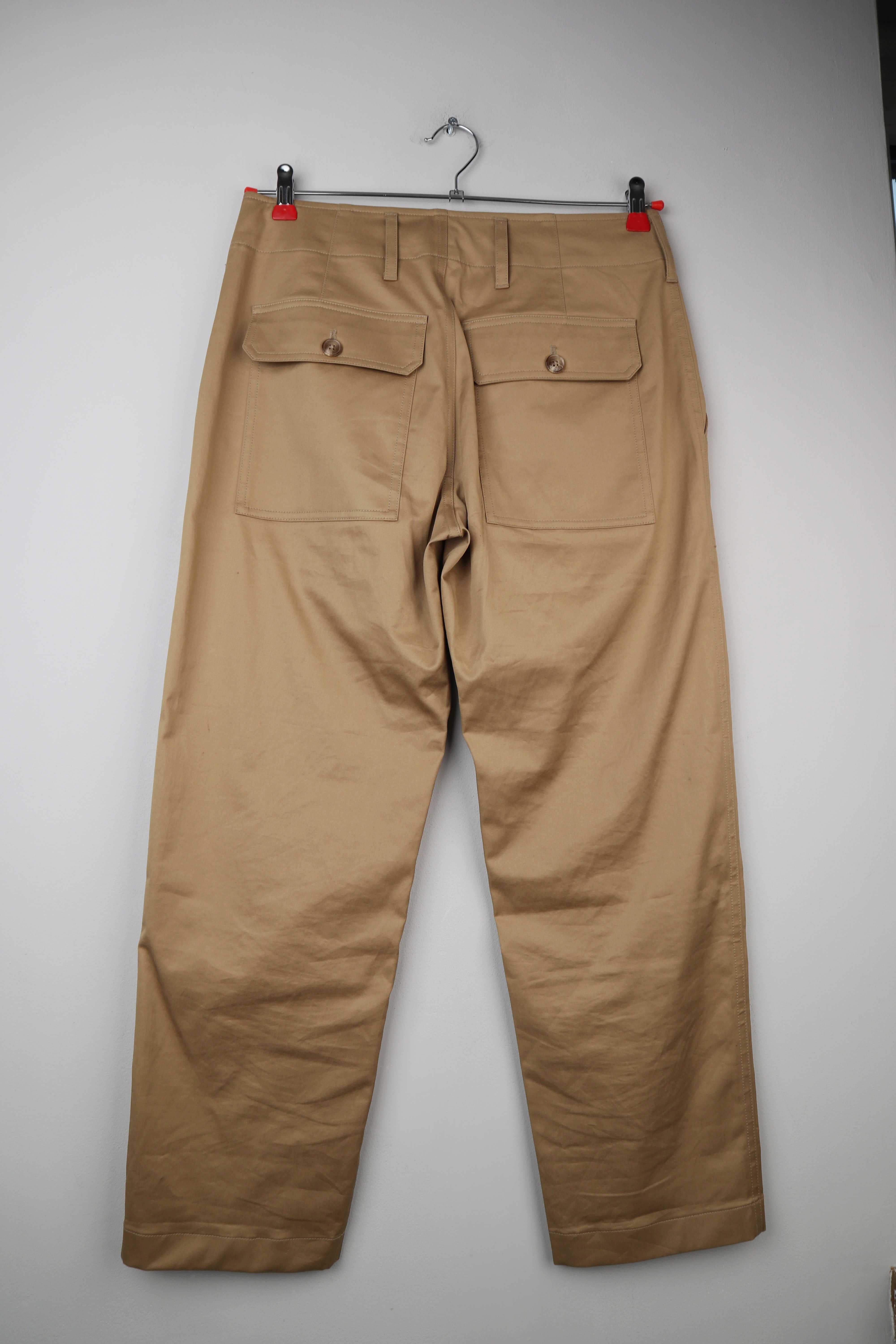 Closed Hose Braun Neu 27 Beige straight Stoffhose Chino