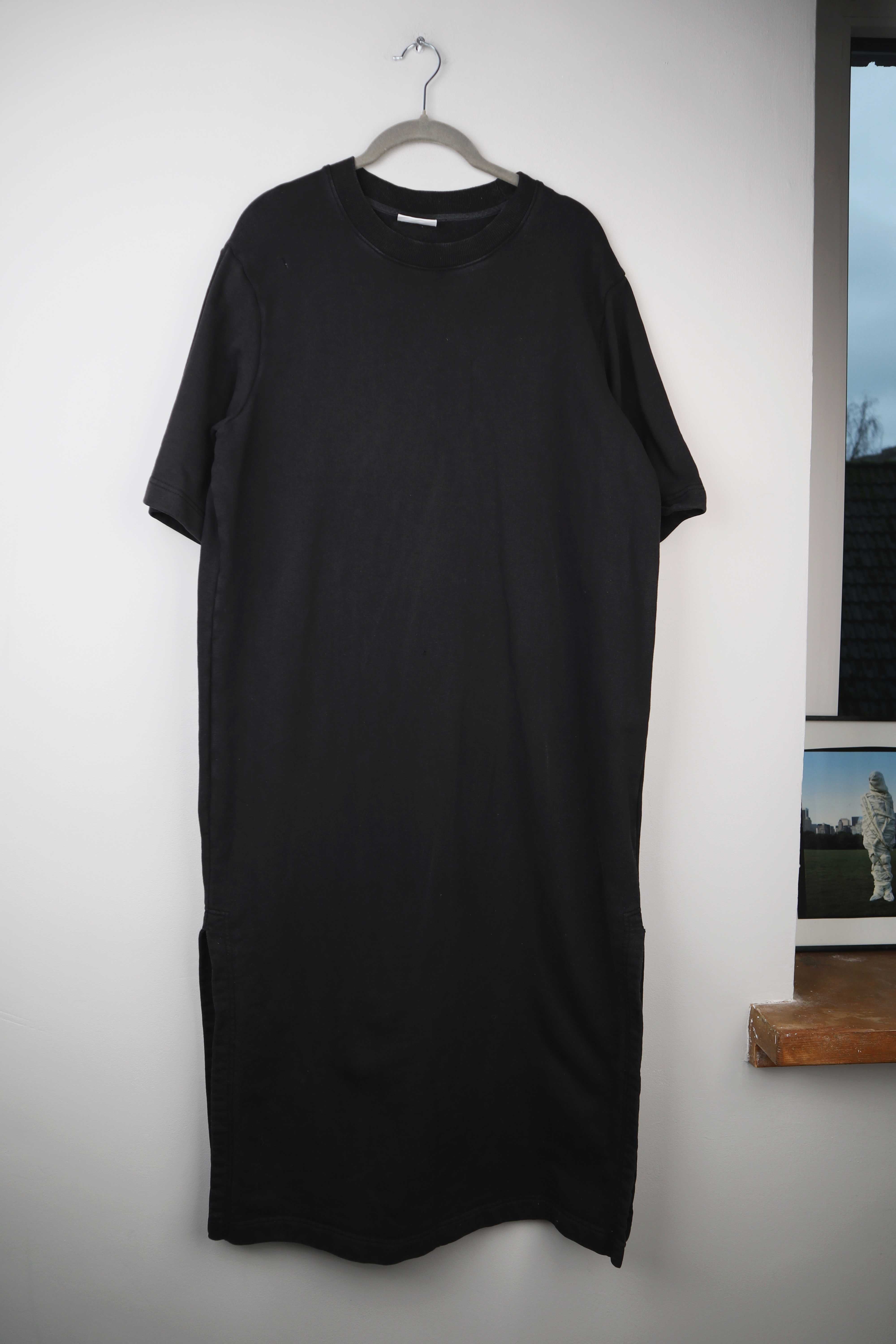 SOHO Studios Kleid schwarz Maxi Maxikleid Einheitsgröße 38 M Shirtkleid