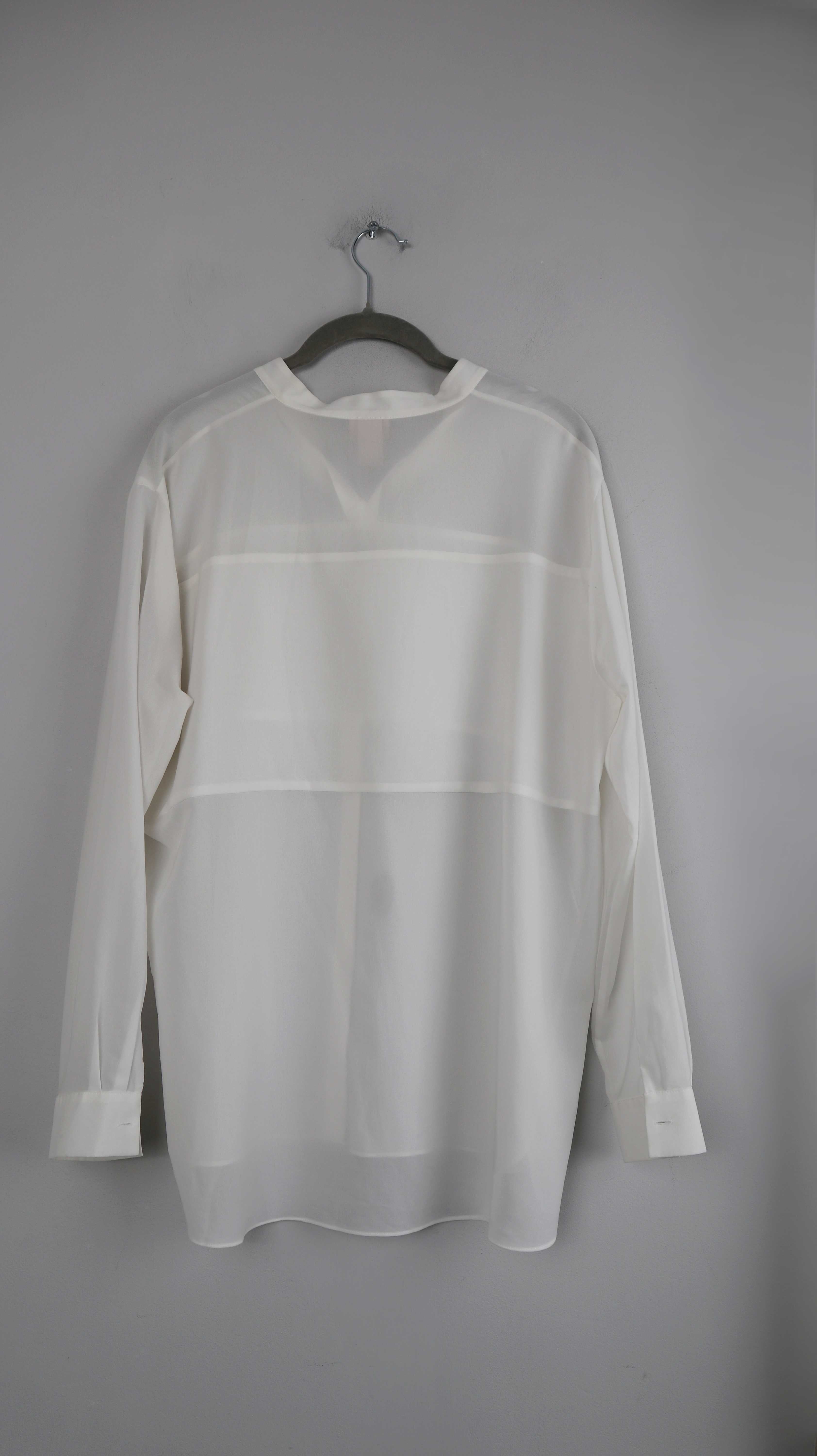 H&M Bluse Shirt Oberteil 38 M basic langarm minimalist