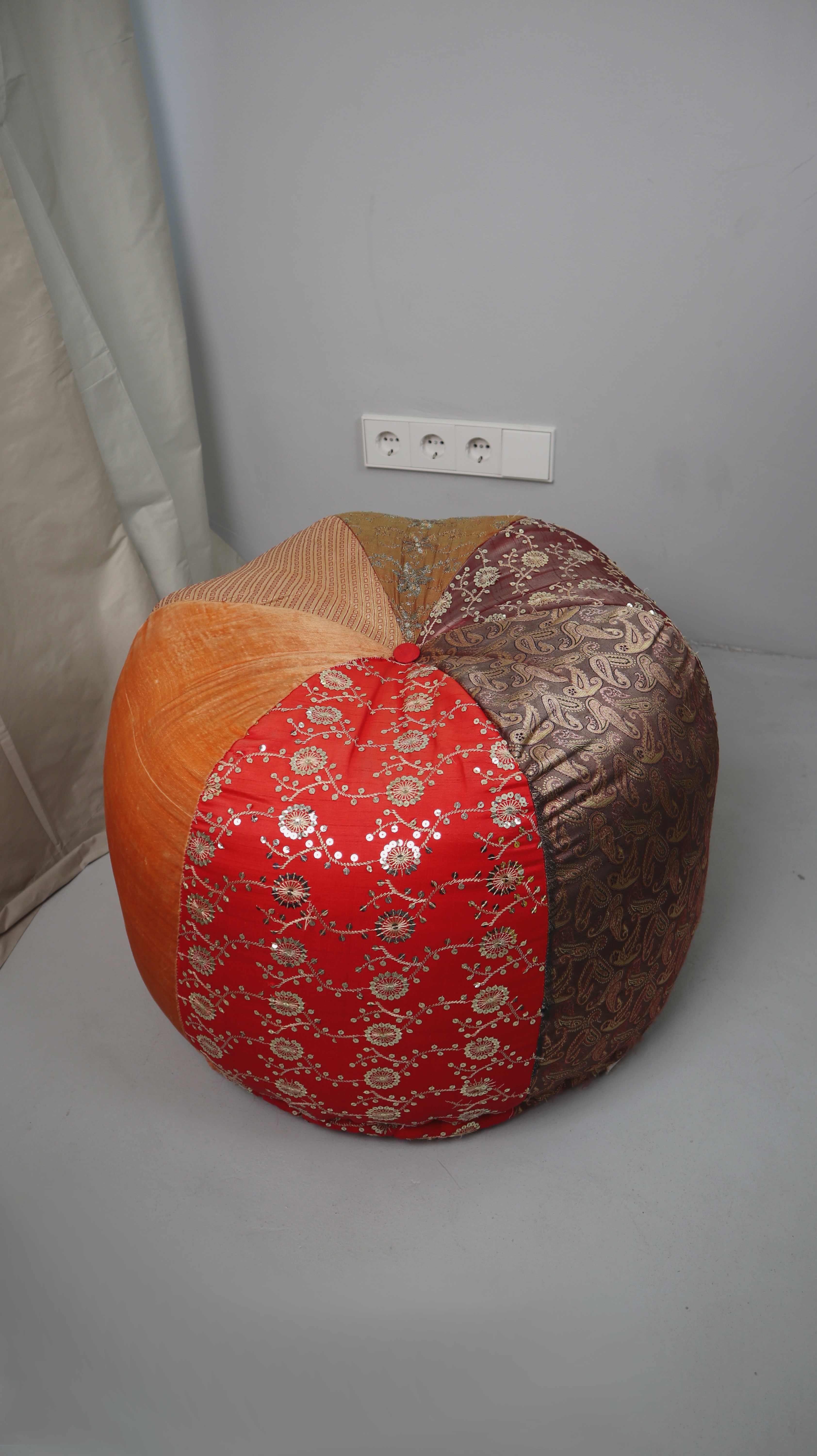 Puff Pouf Sitzsack Hocker Samt Orientalisch Sitzpouf