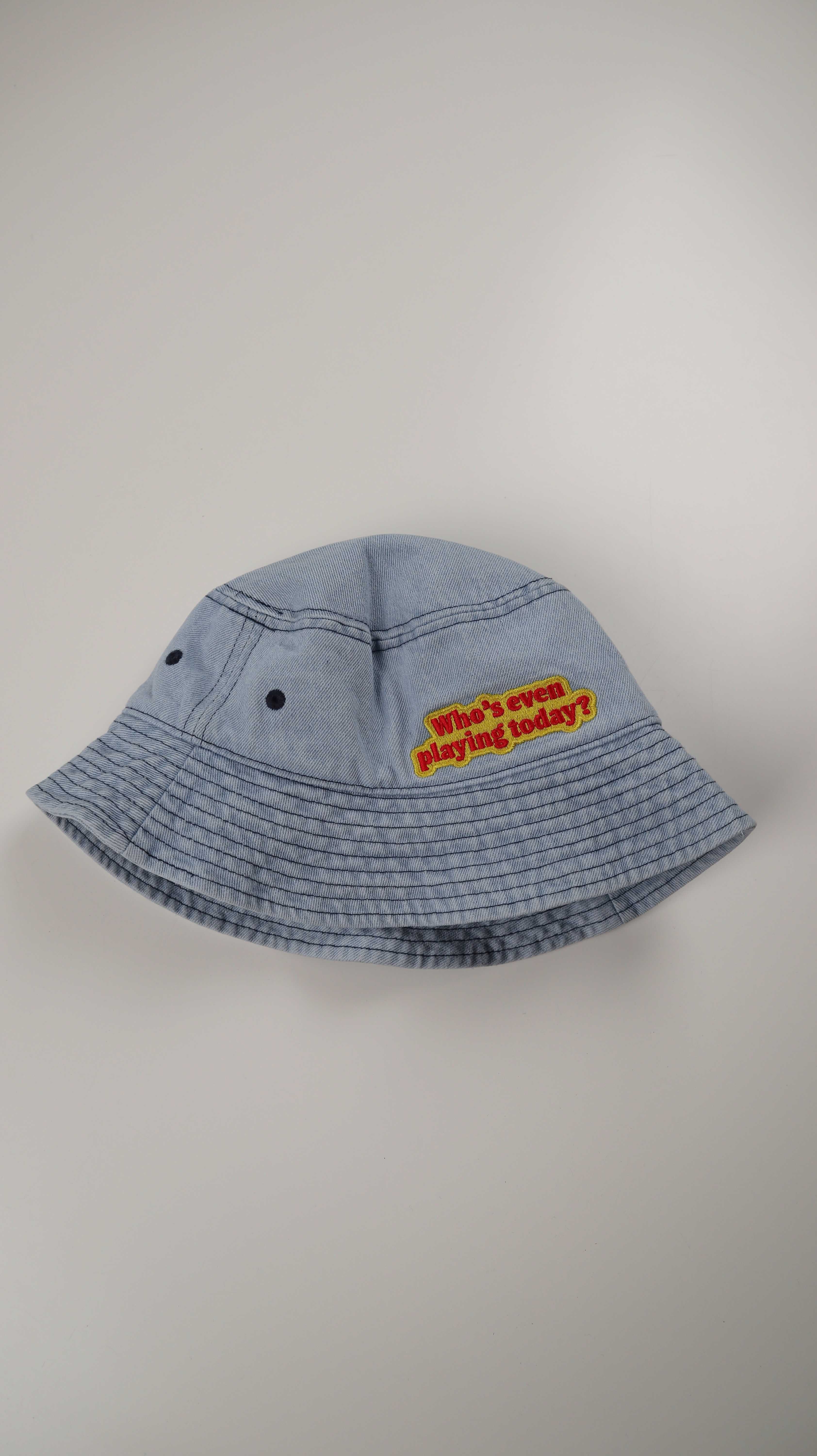 Bucket Hat Jeans Hut Kappe Jeans hut Barebells bestickt