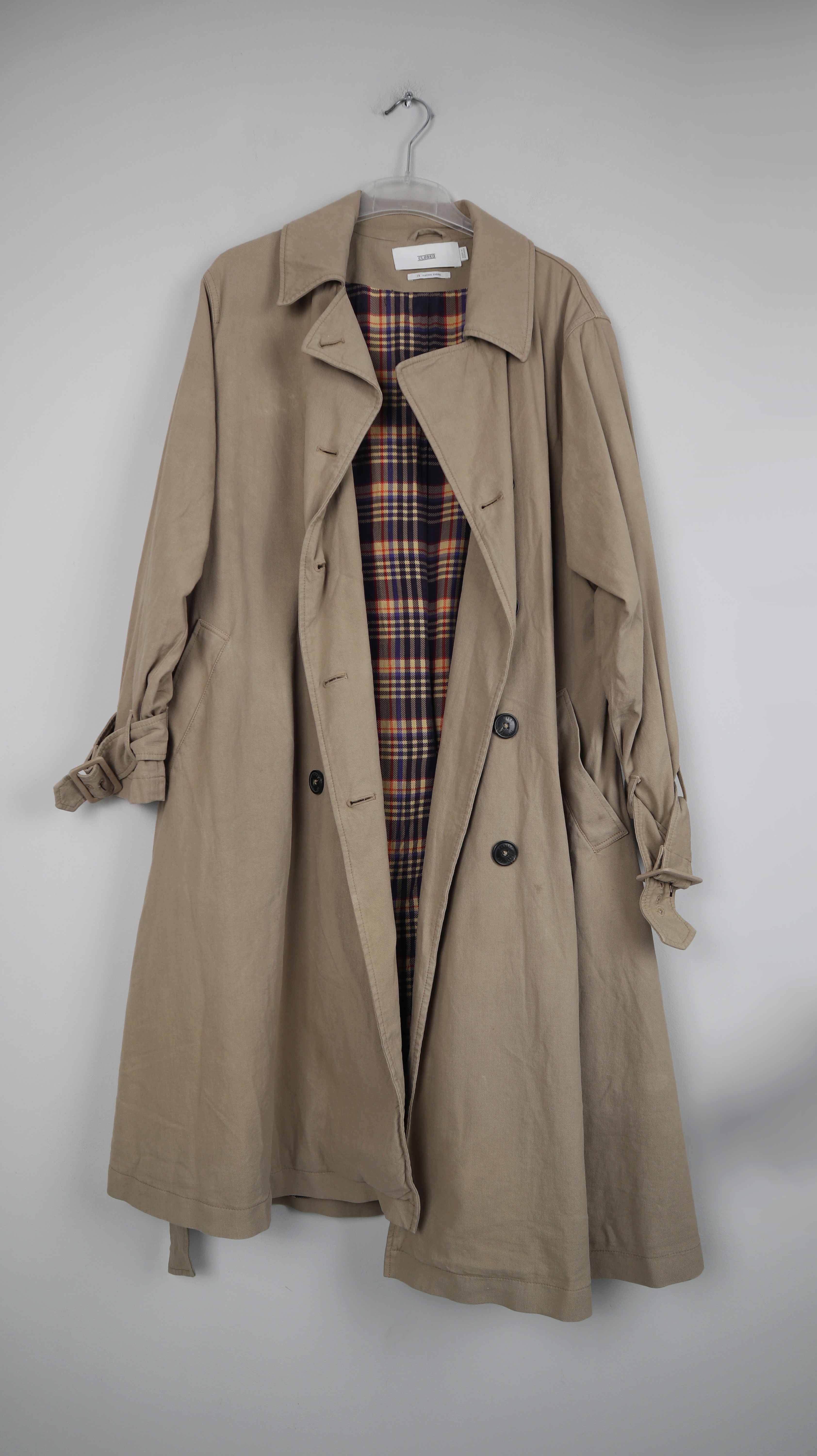 Closed Mantel Trenchcoat Beige braun Maxwell XS