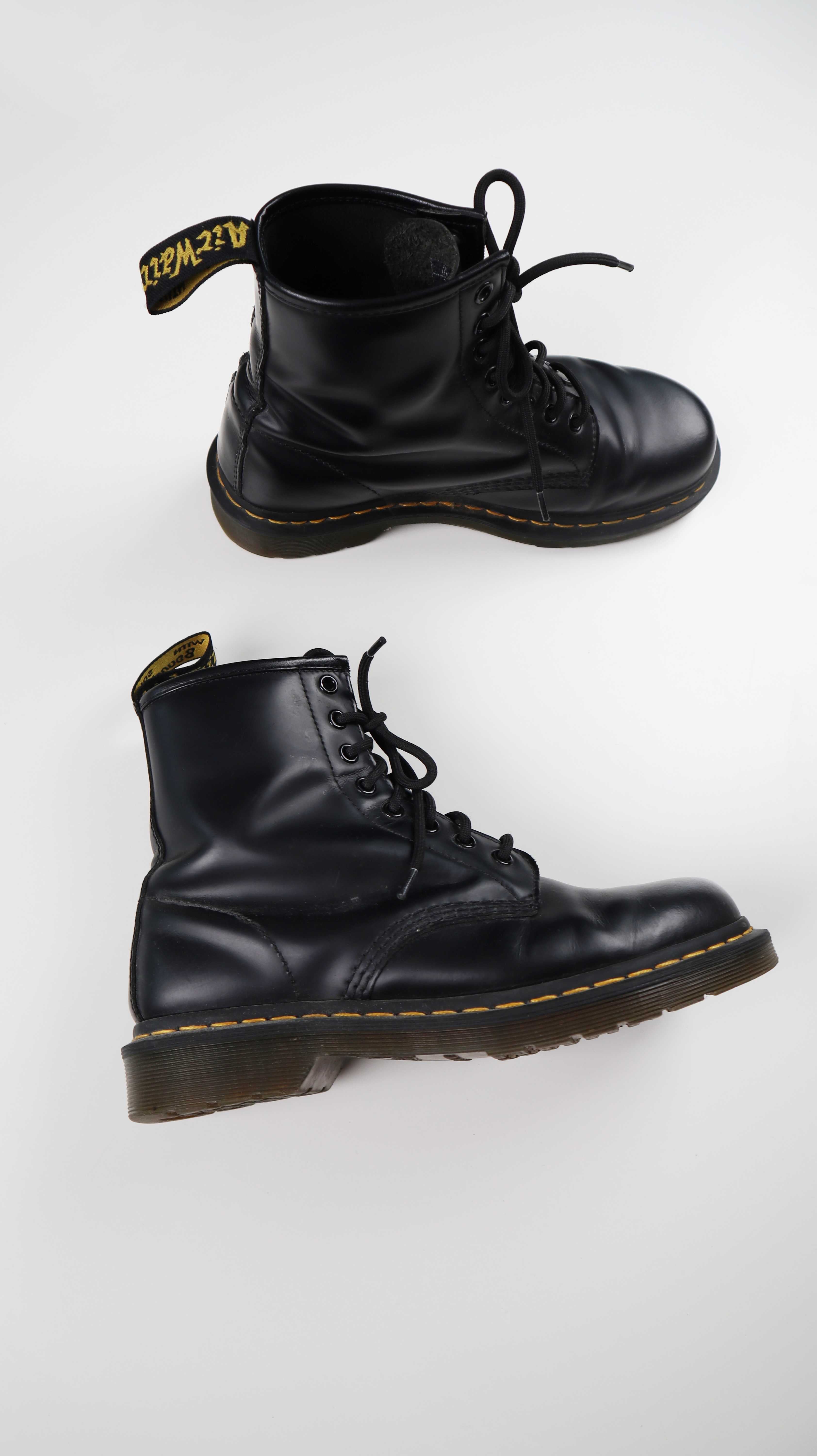Dr. Martens 39 Stiefel schwarz Stiefeletten Boots basic Bikerstiefel