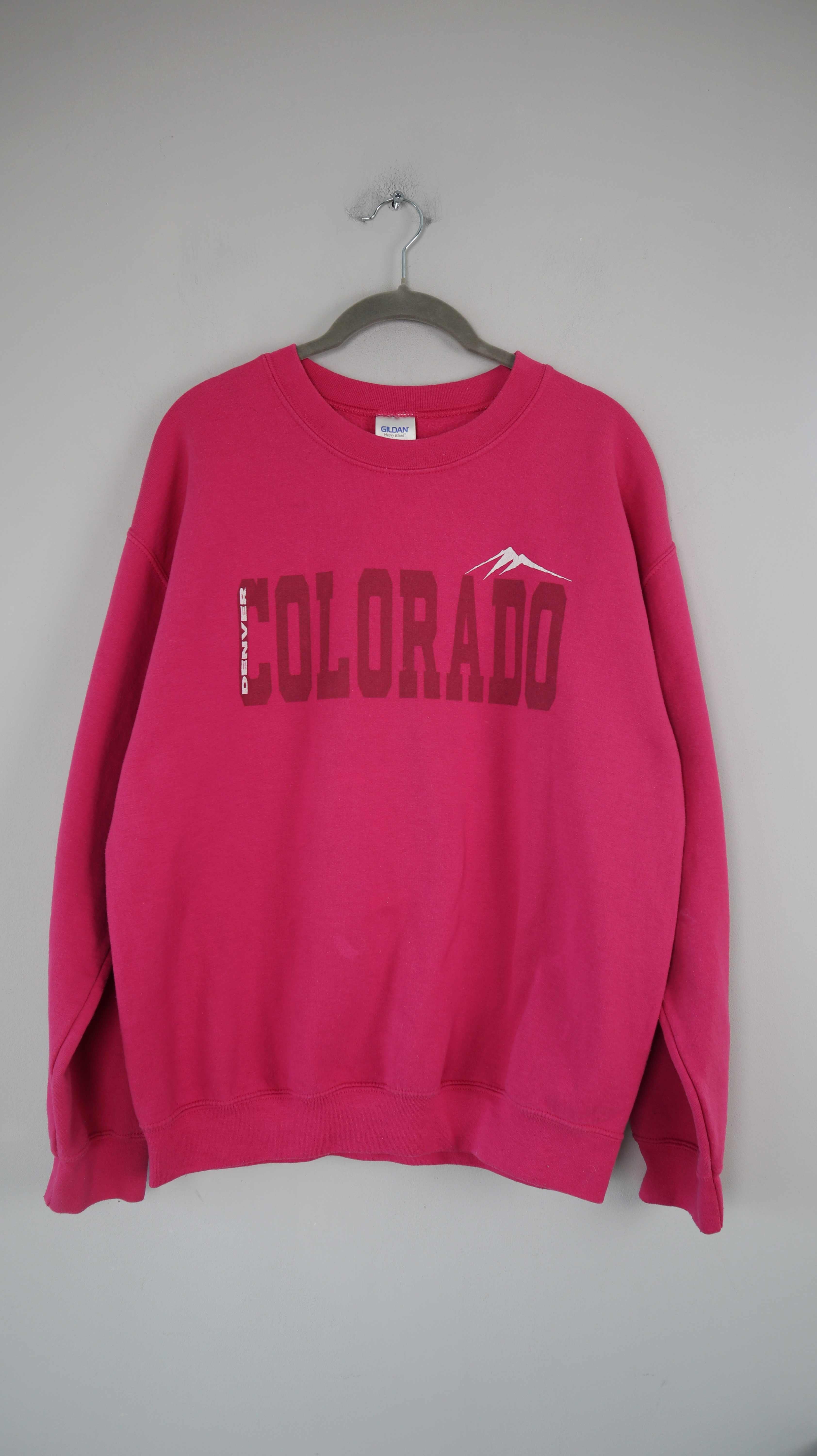 True Vintage Colorado Pullover Sweater Pink 38 M Fuchsia
