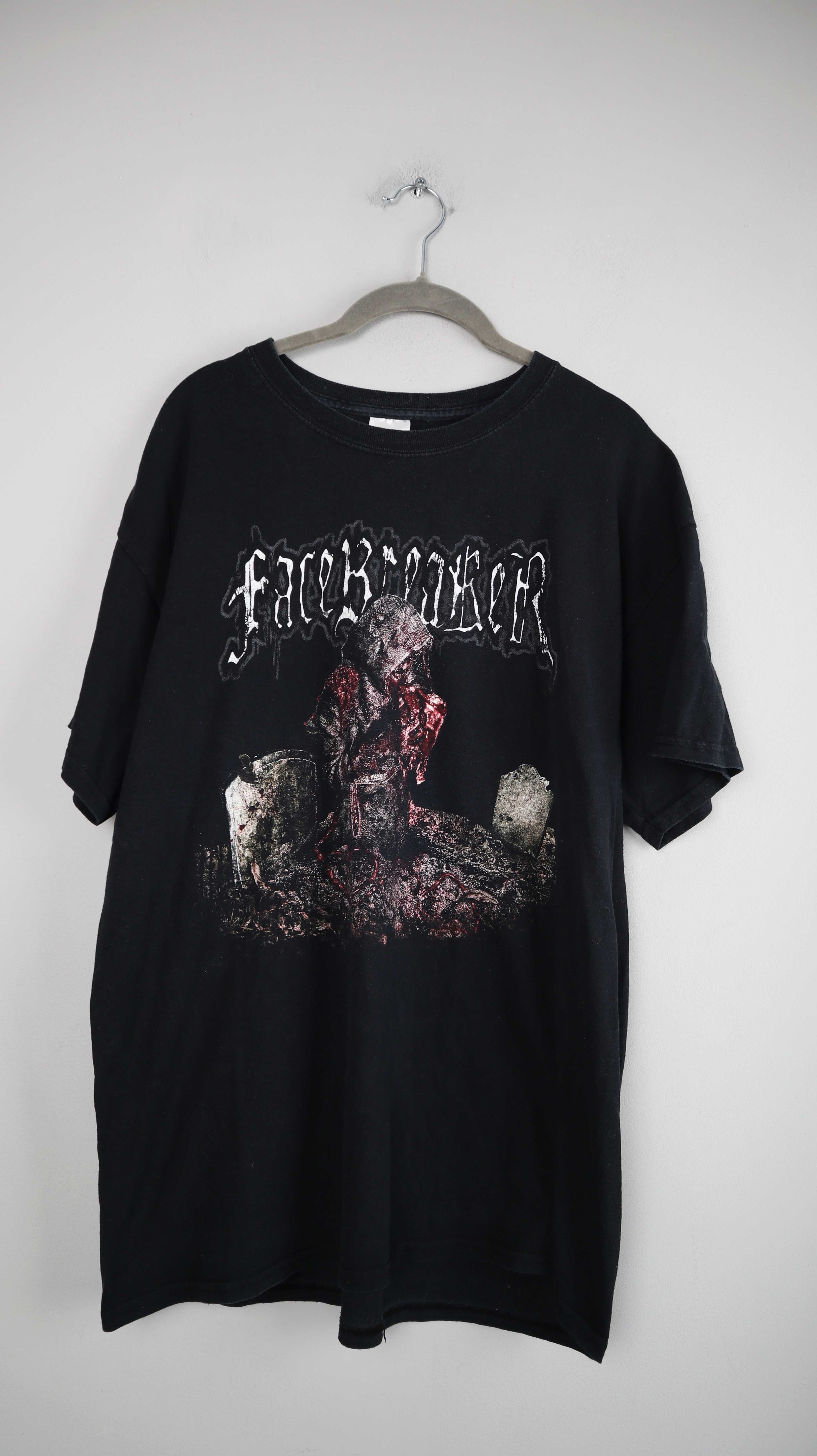 Facebreaker Metal Storlek L T-Shirt schwarz Bandshirt
