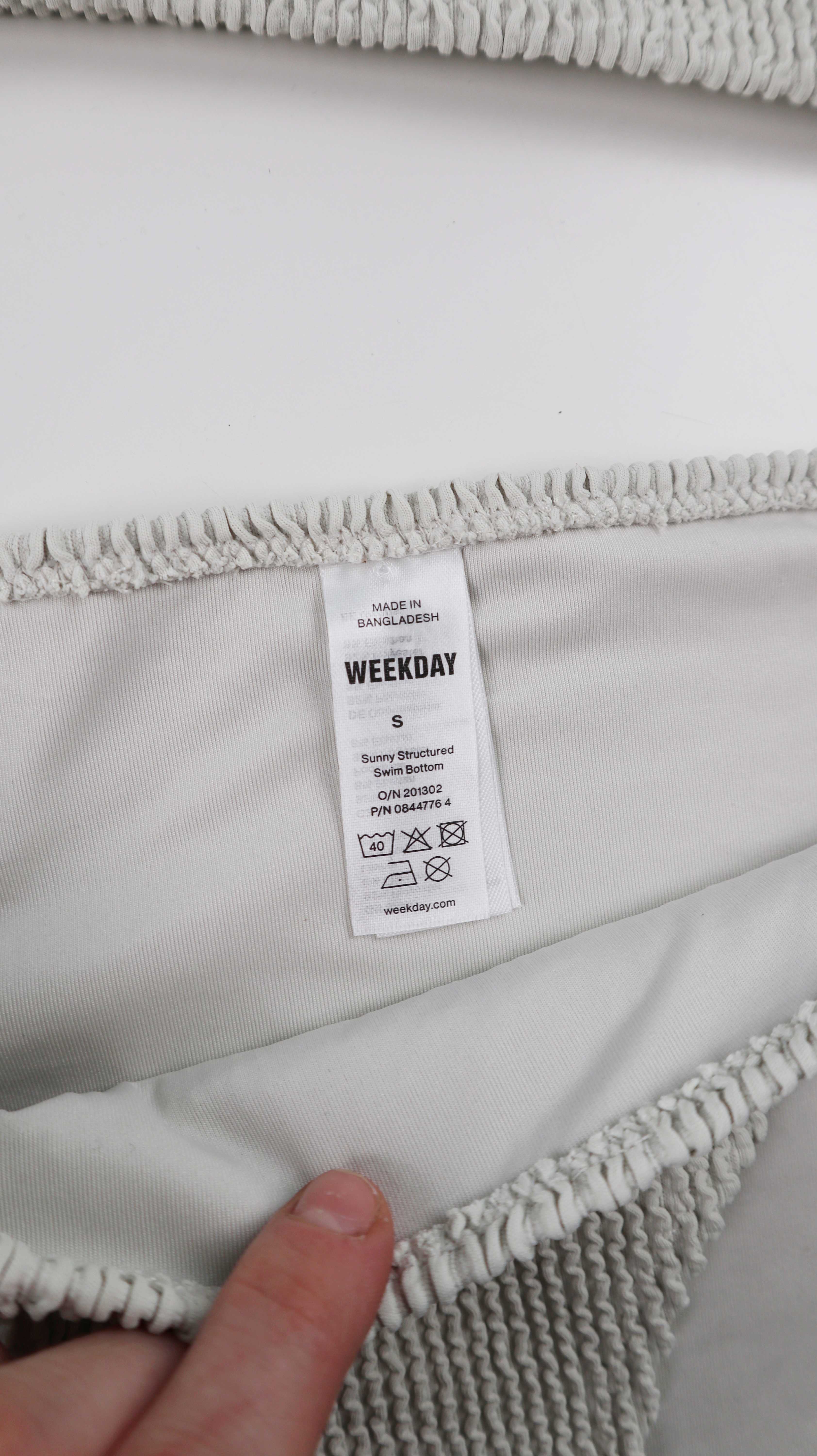 Weekday Bikini Grün Mint 38 M 36 S Badeanzug basic