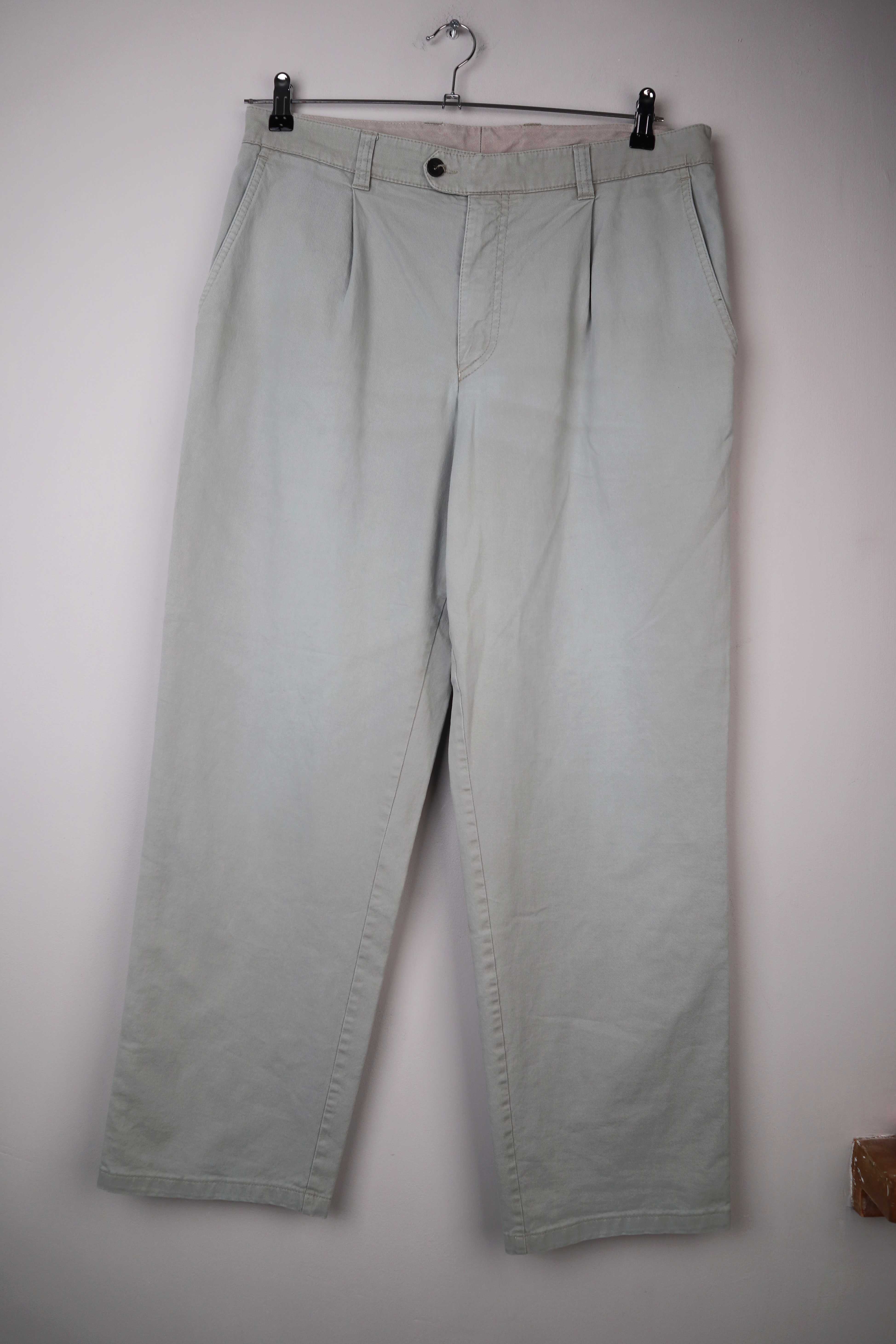 Hose Grau 42 XL Hellgrau Madioson Stretch Comfort Chino Stoffhose