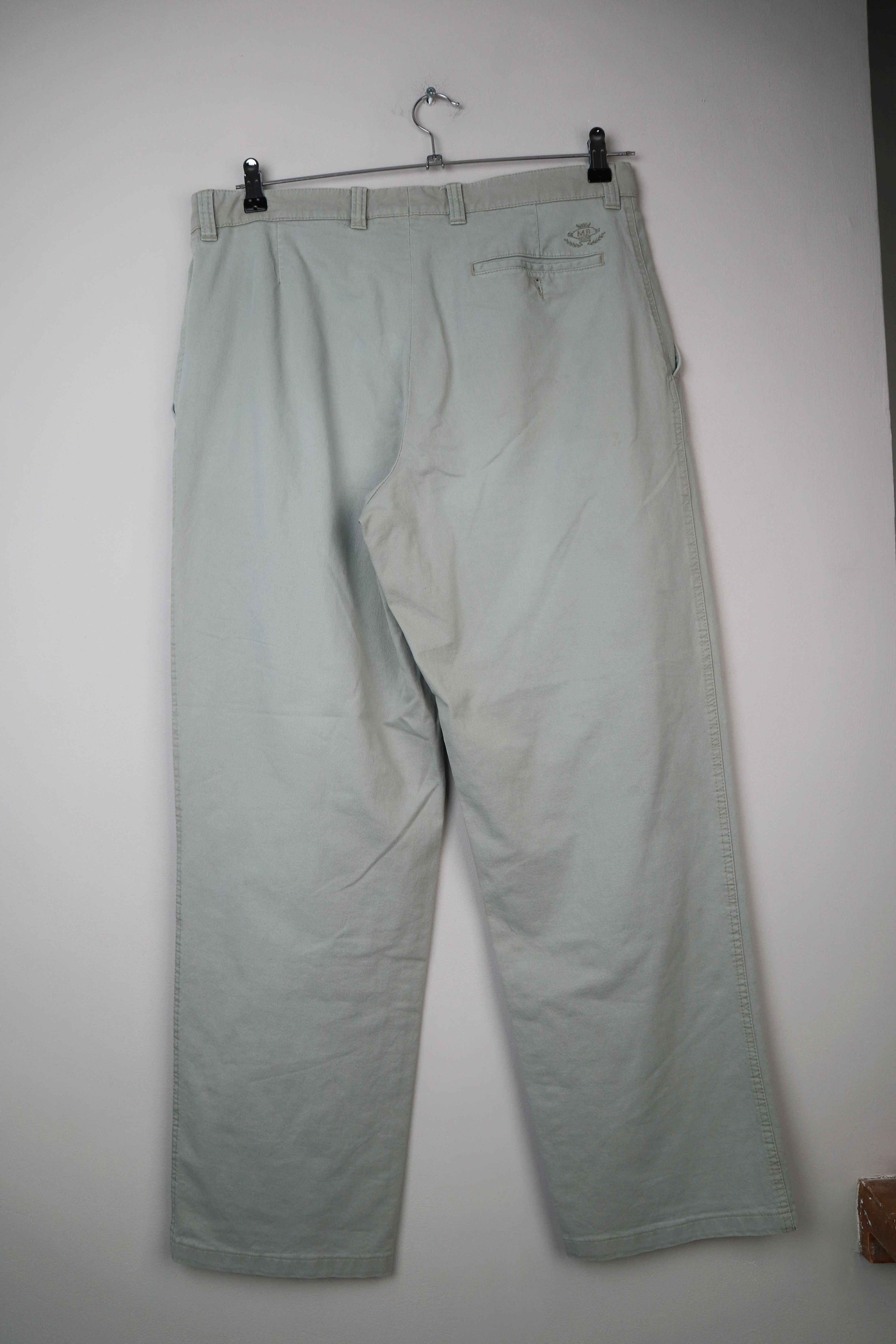 Hose Grau 42 XL Hellgrau Madioson Stretch Comfort Chino Stoffhose