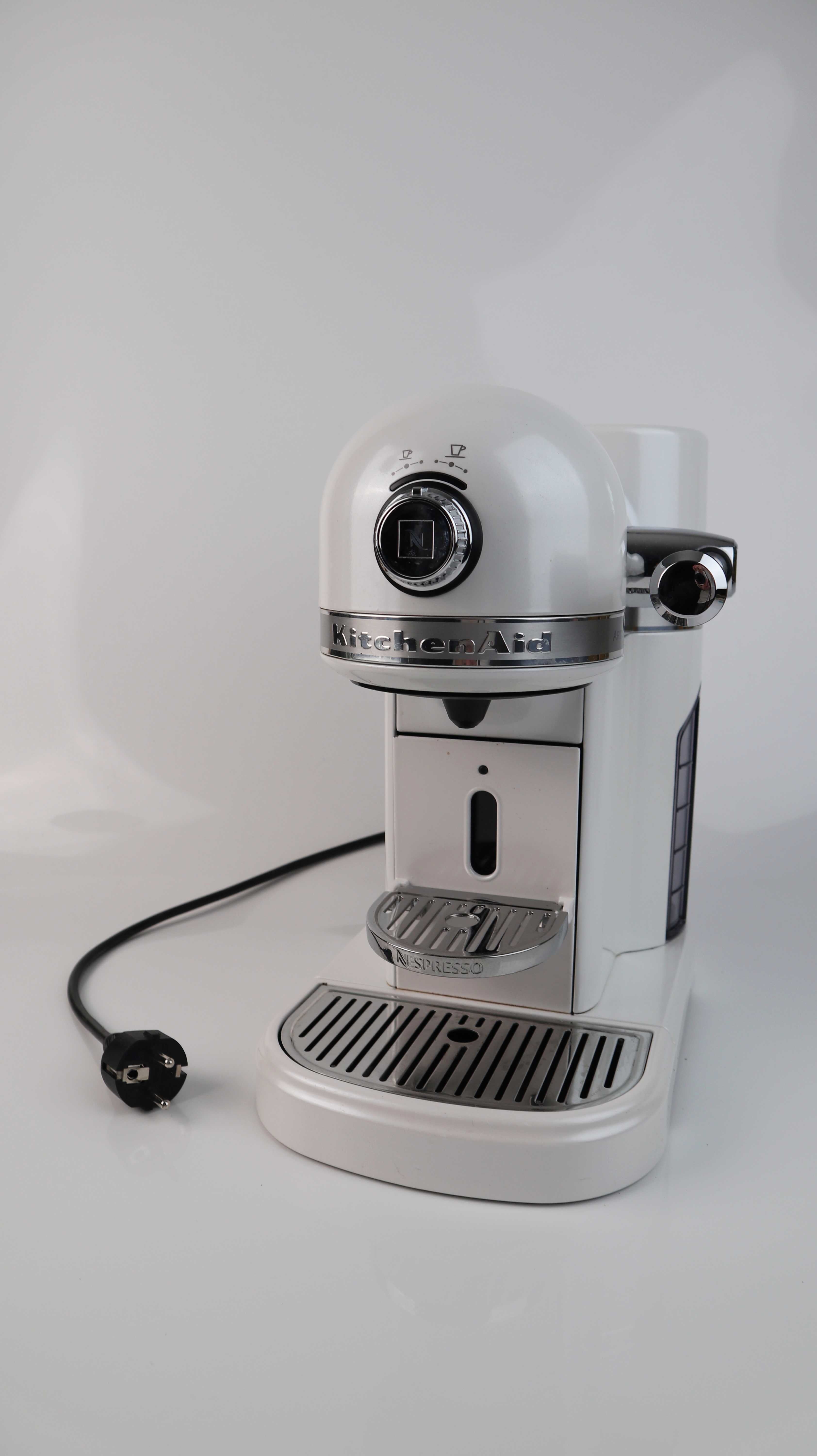KitchenAid Artisan Nespresso Maschine Kaffeemaschine weiß Silber