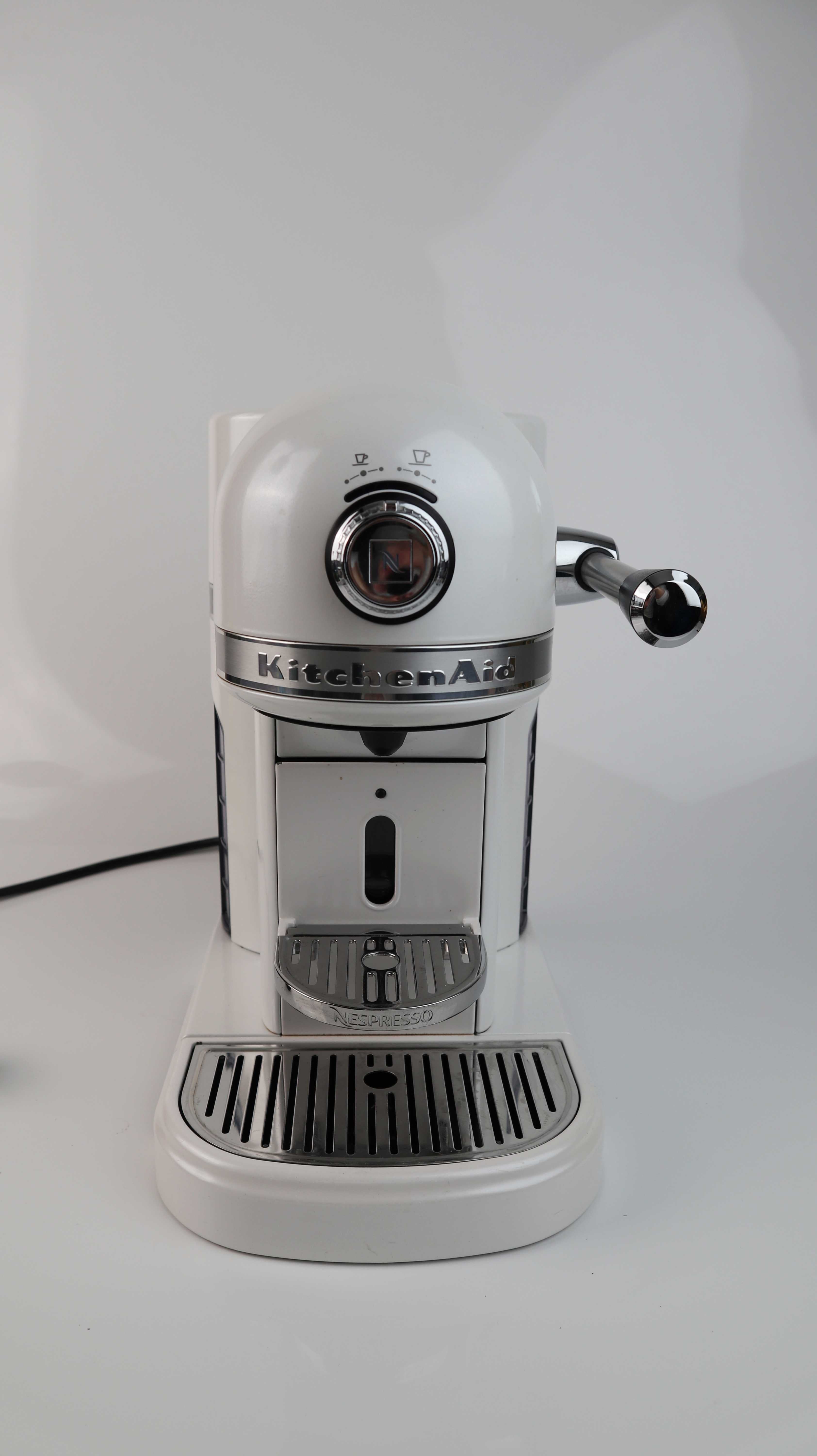 KitchenAid Artisan Nespresso Maschine Kaffeemaschine weiß Silber