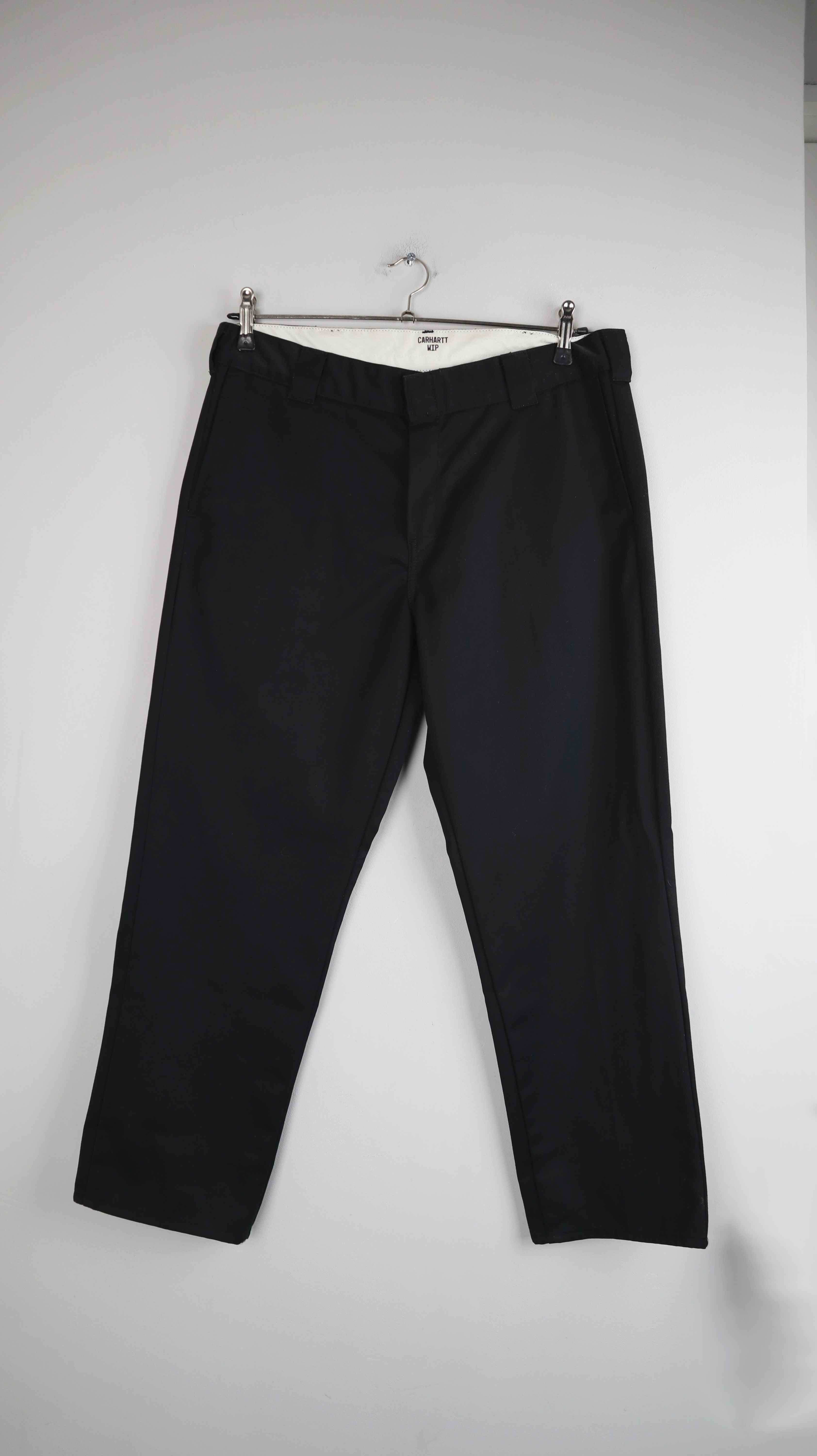 Carhartt WIP Hose Chino schwarz 34 x 32 Master Pant basic straight leg