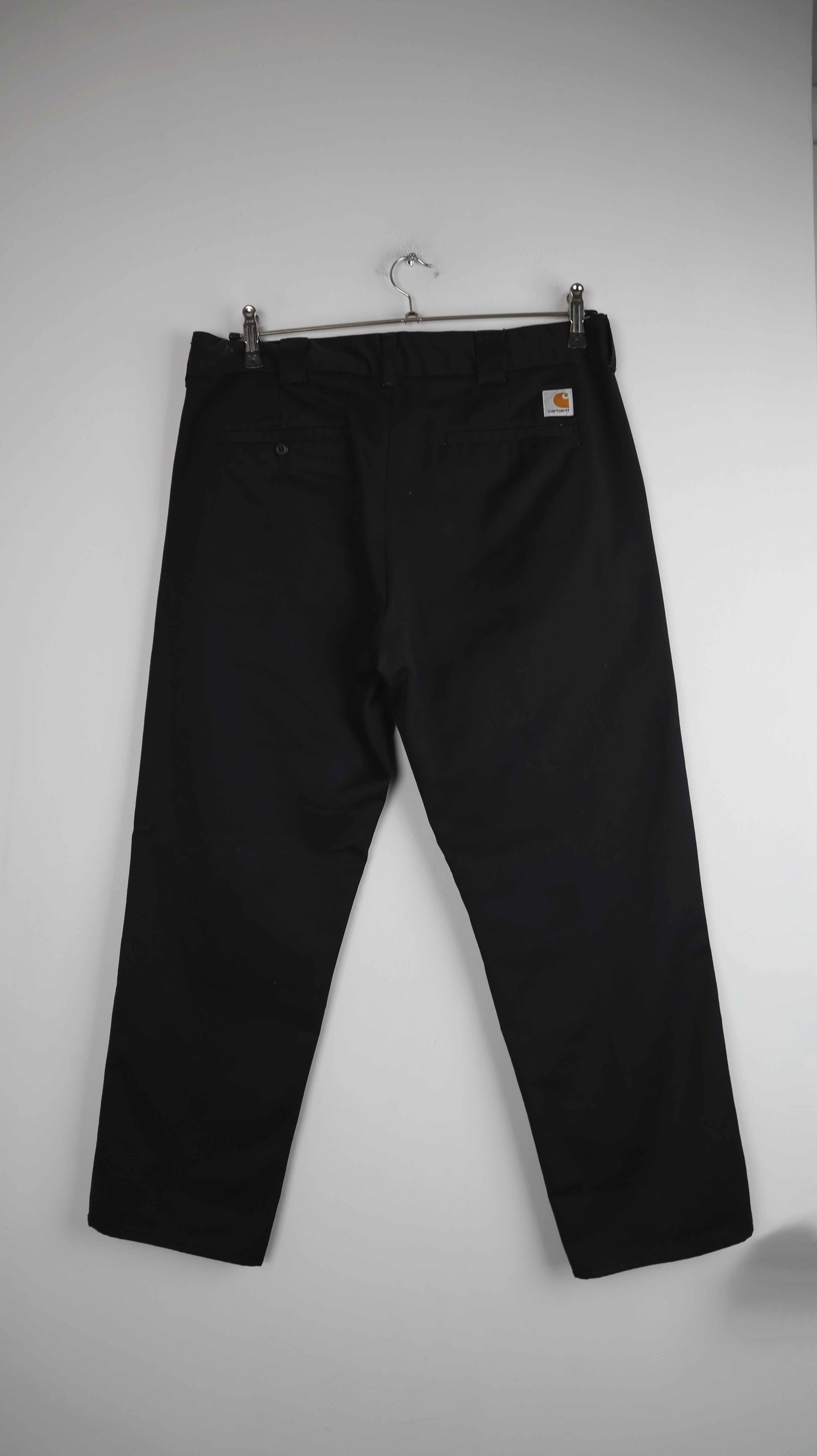 Carhartt WIP Hose Chino schwarz 34 x 32 Master Pant basic straight leg