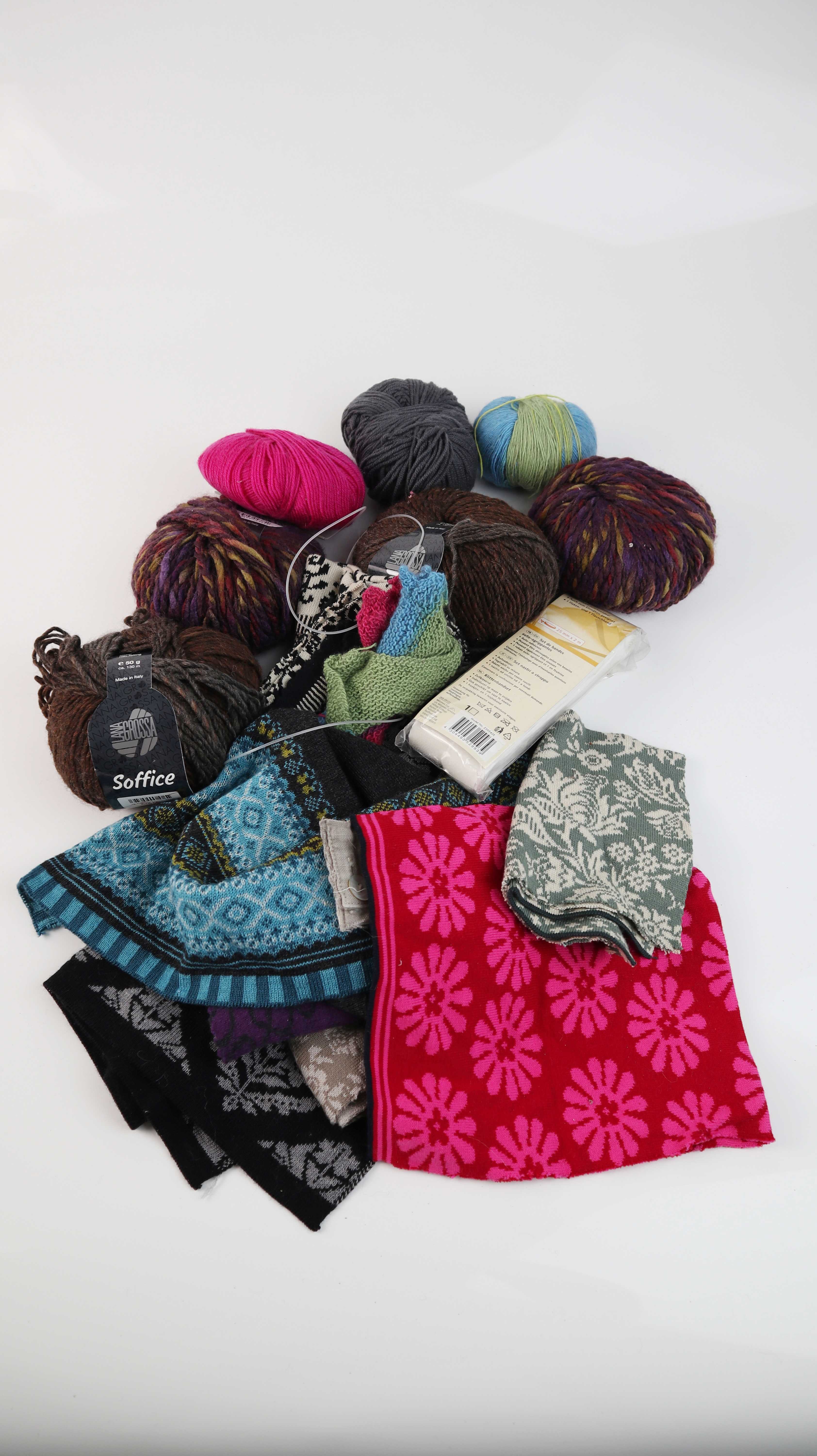 Wolle Wollsammlung Stricksammlung