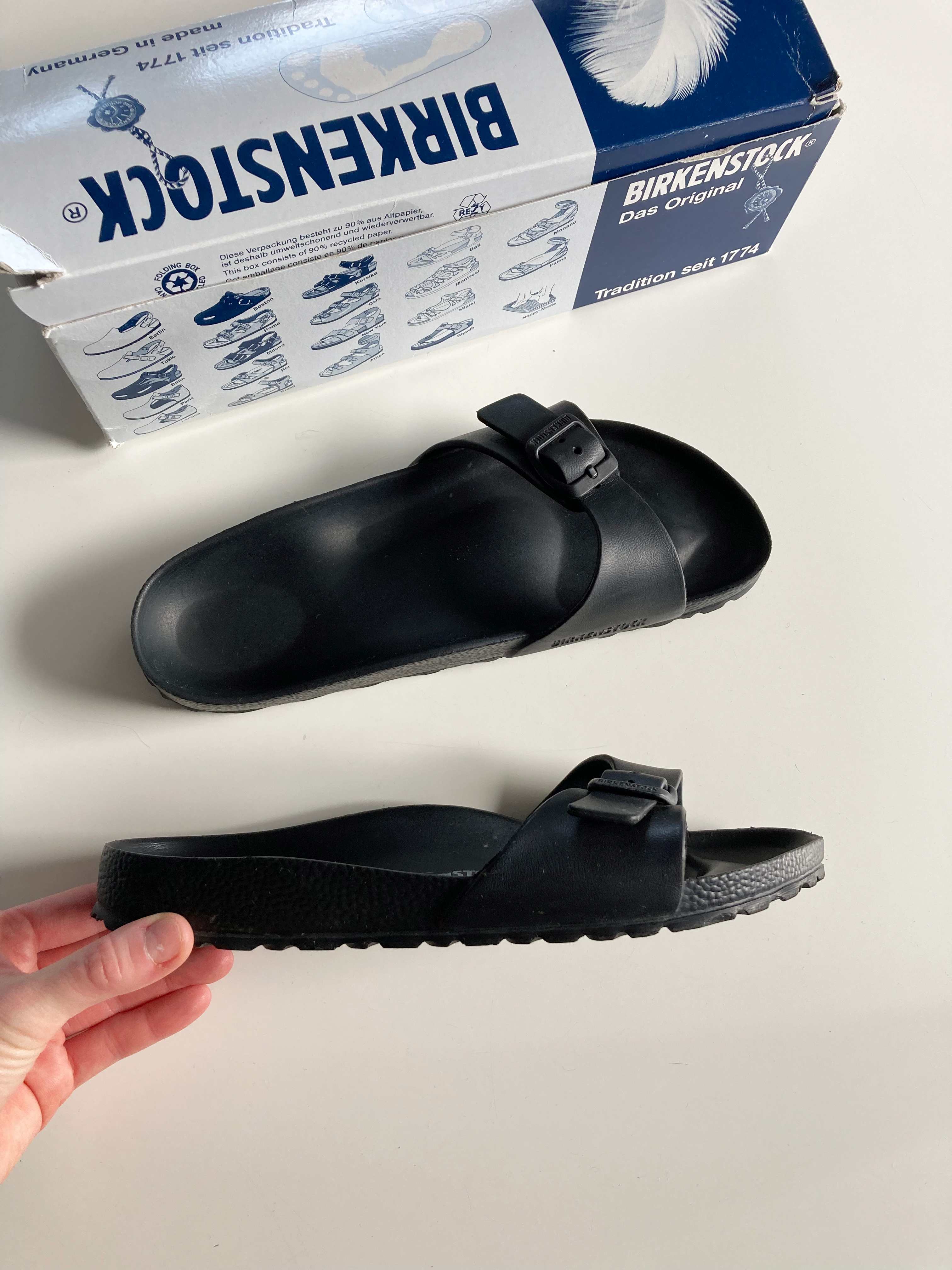 Birkenstock madrid eva schwarz best sale